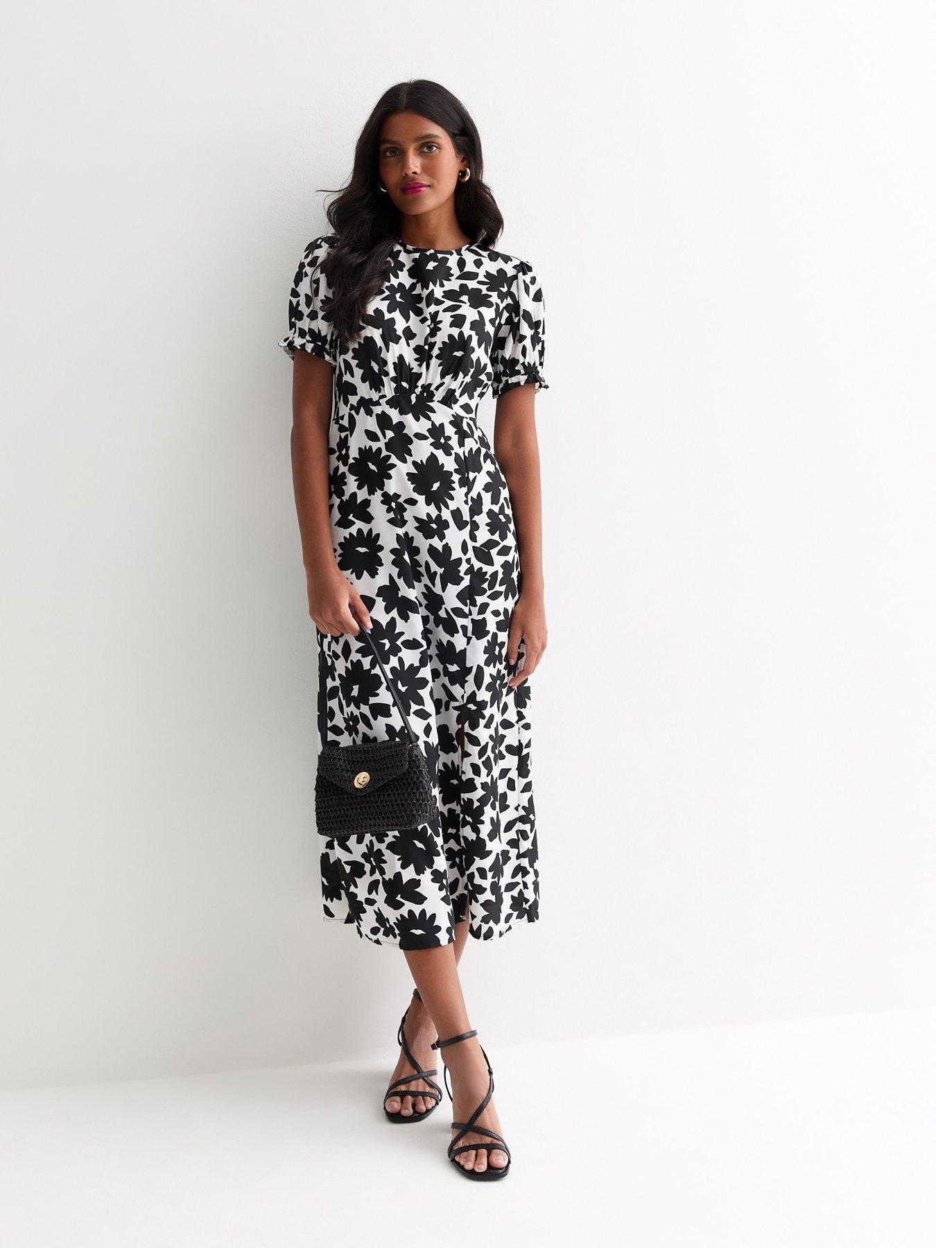 new-look-black-leaf-print-midi-dressback