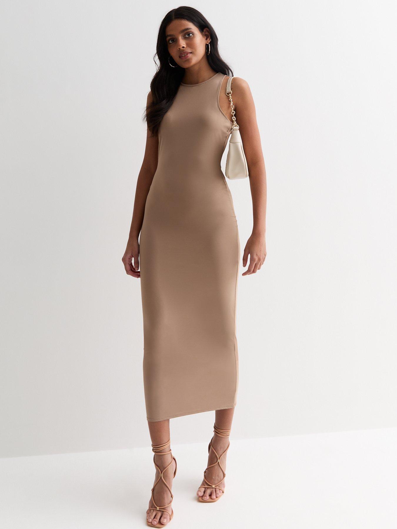 new-look-mink-slinky-racer-midi-dressback