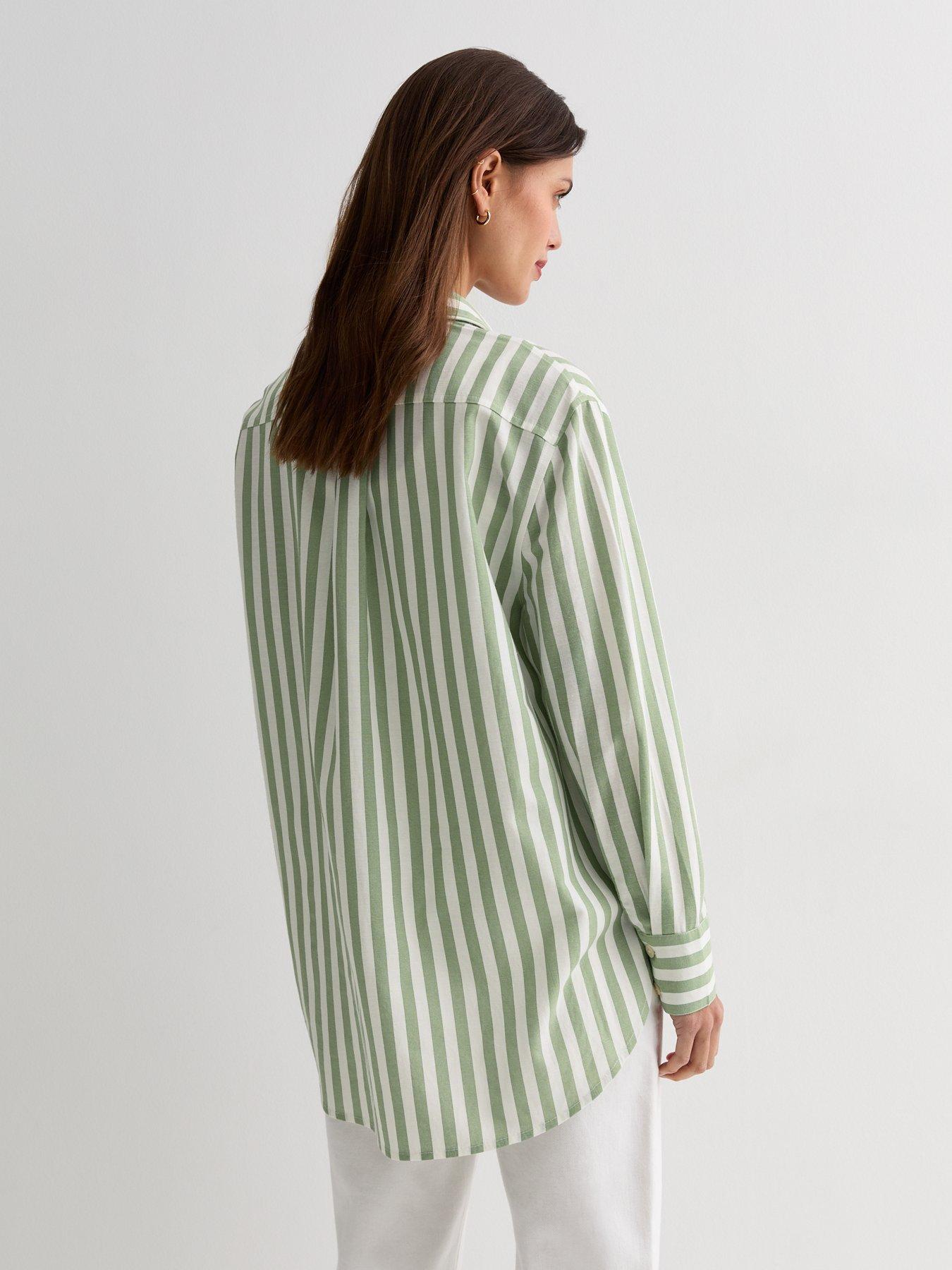 new-look-green-stripe-linen-look-long-sleeve-shirtstillFront