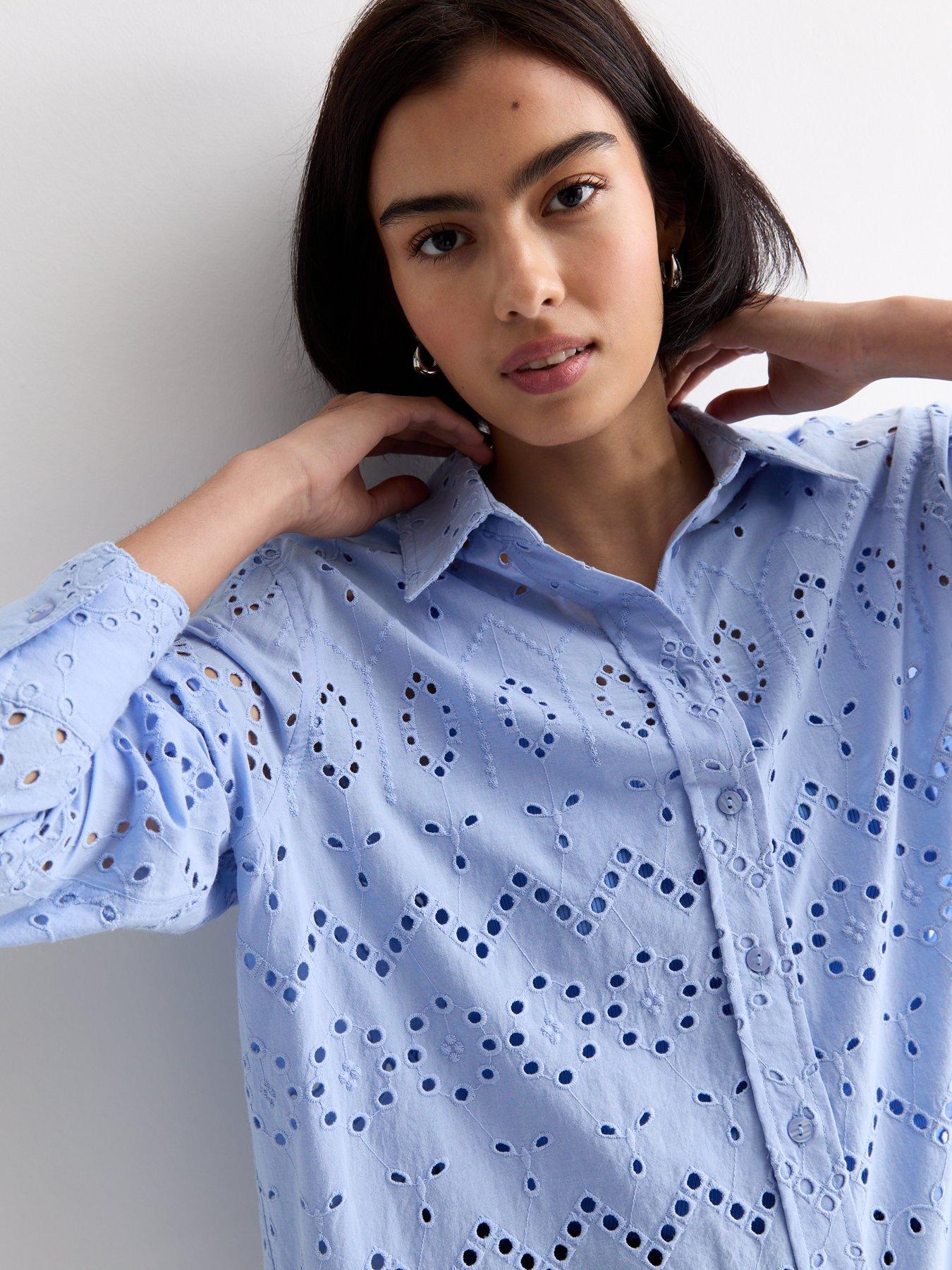 new-look-pale-blue-cotton-broderie-long-sleeve-shirtoutfit