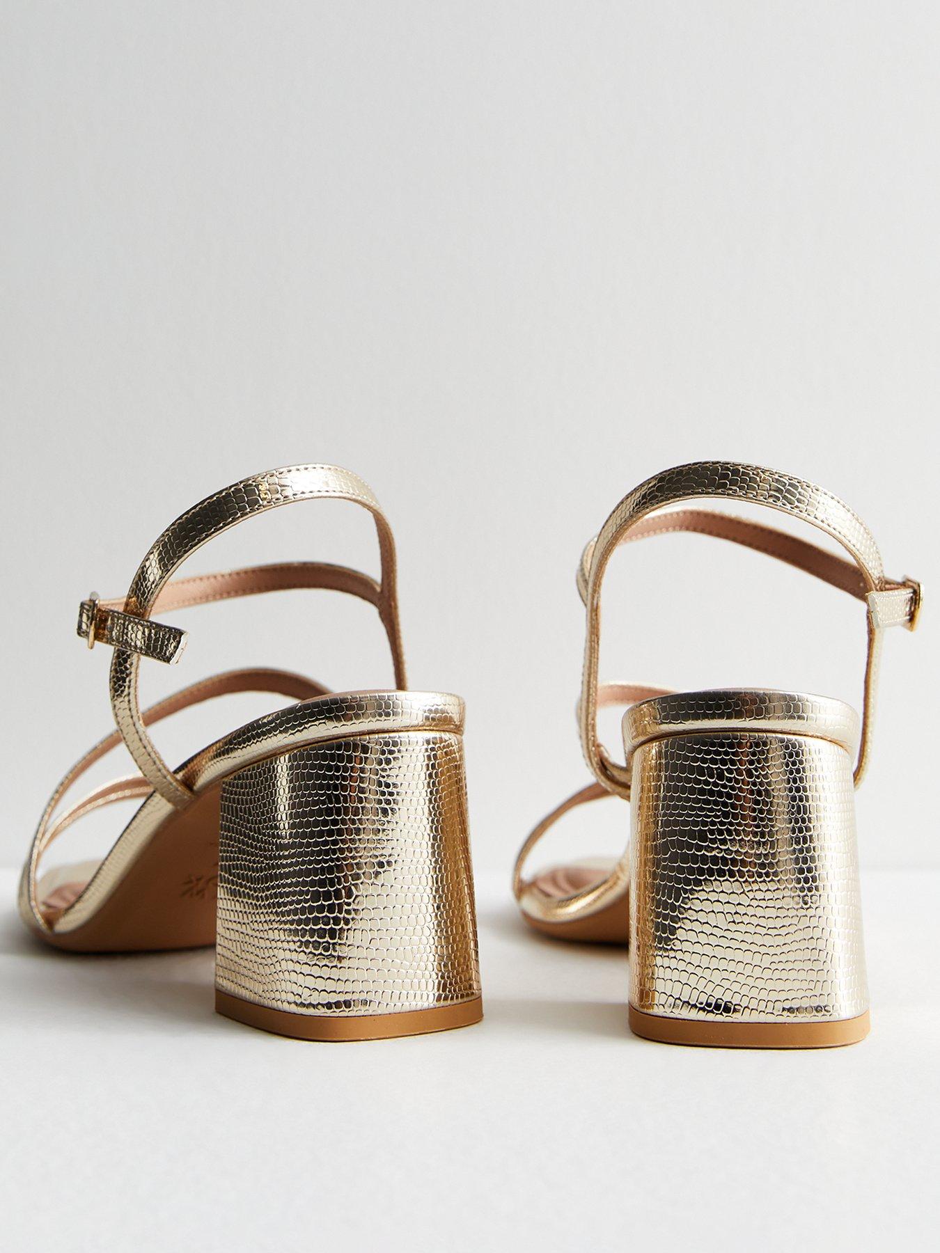 new-look-wide-fit-gold-strappy-block-heel-sandalsback