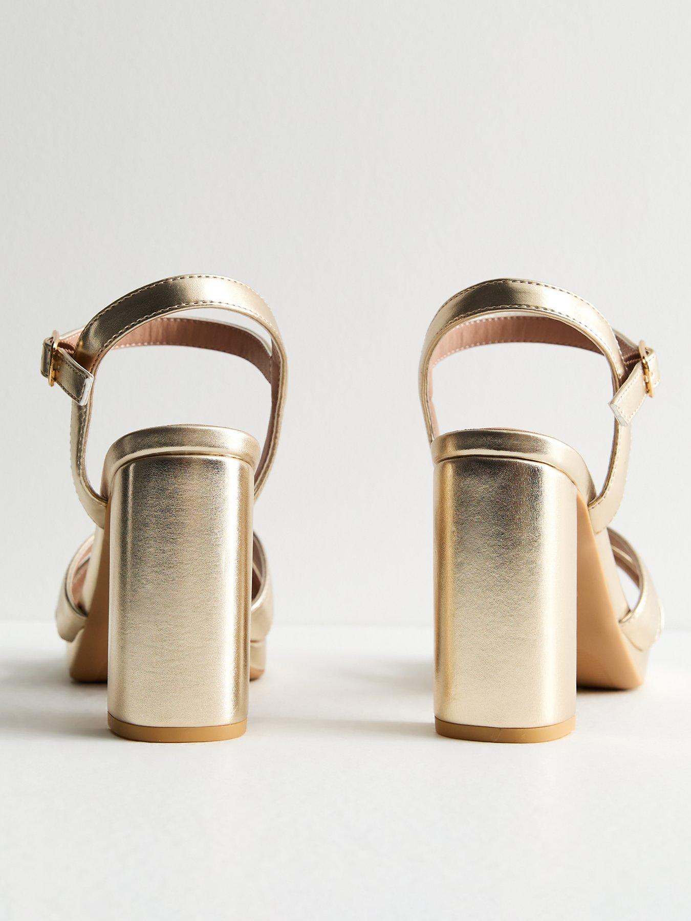 new-look-gold-metallic-2-part-block-heel-sandalsback