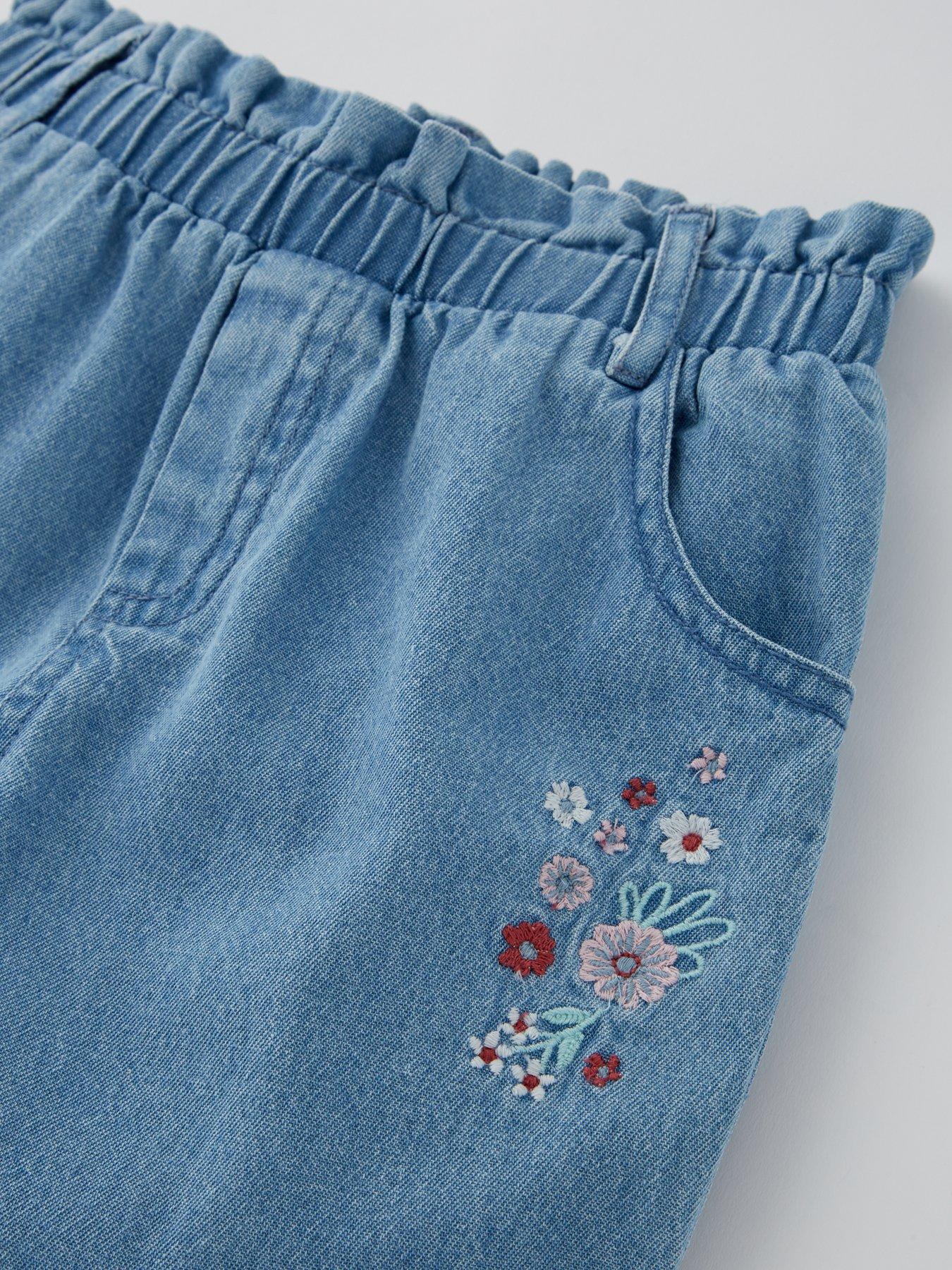 mini-v-by-very-girls-paperbag-embroidered-jean-multioutfit