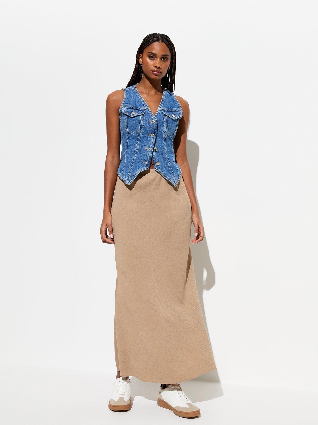 new-look-stone-textured-midi-skirt