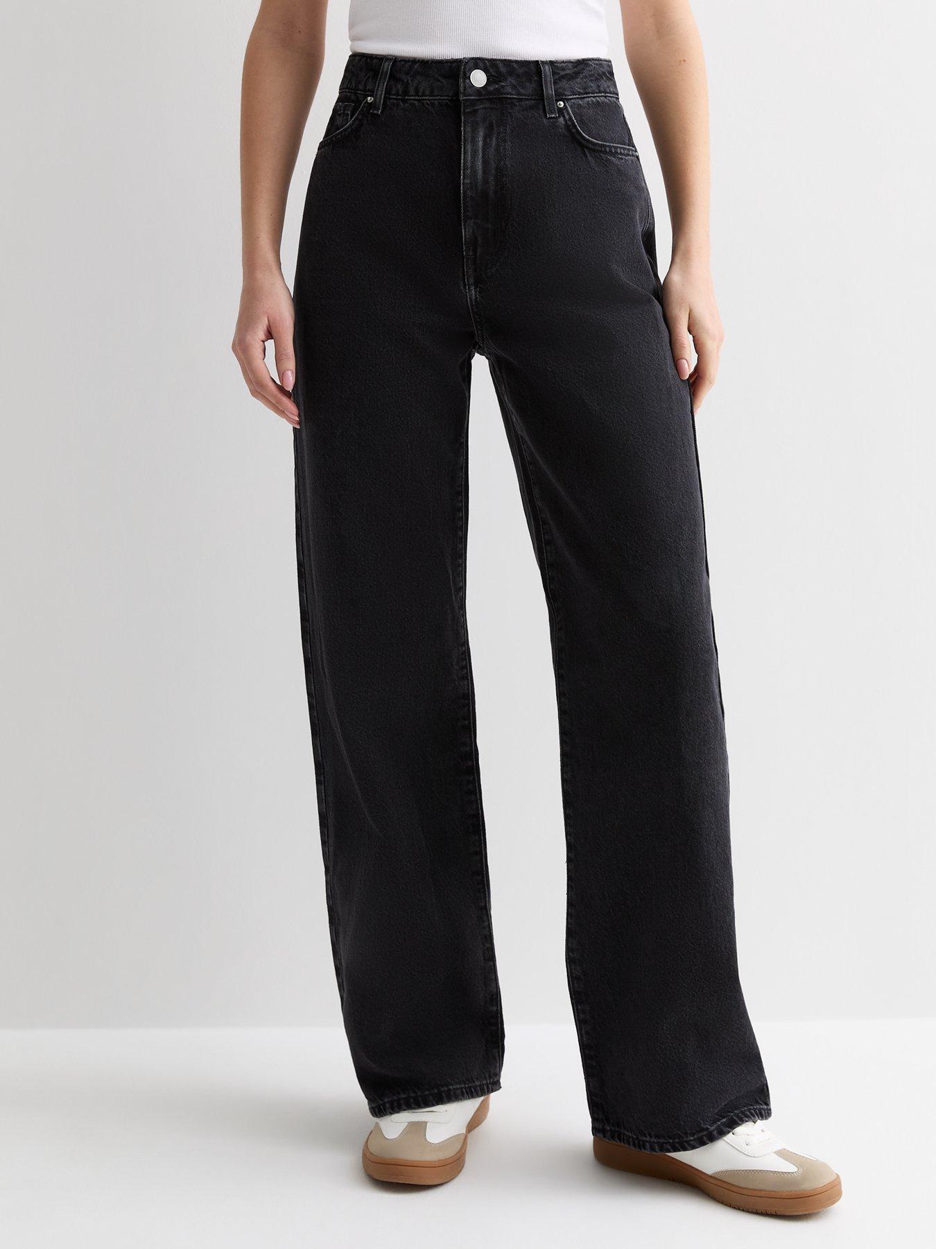 new-look-adalae-high-waist-wide-leg-jeans-black