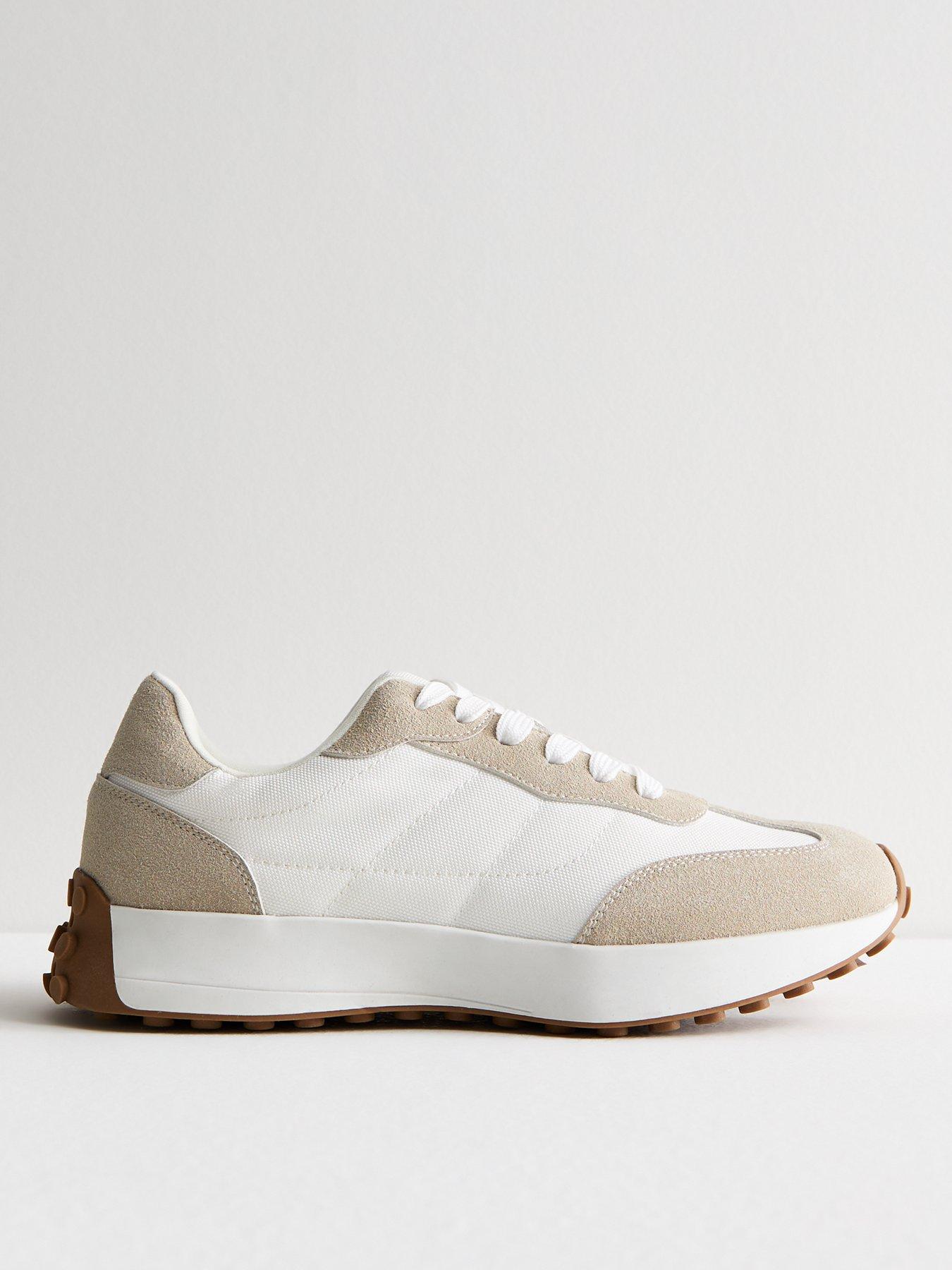 new-look-white-suedette-lace-up-chunky-trainersfront