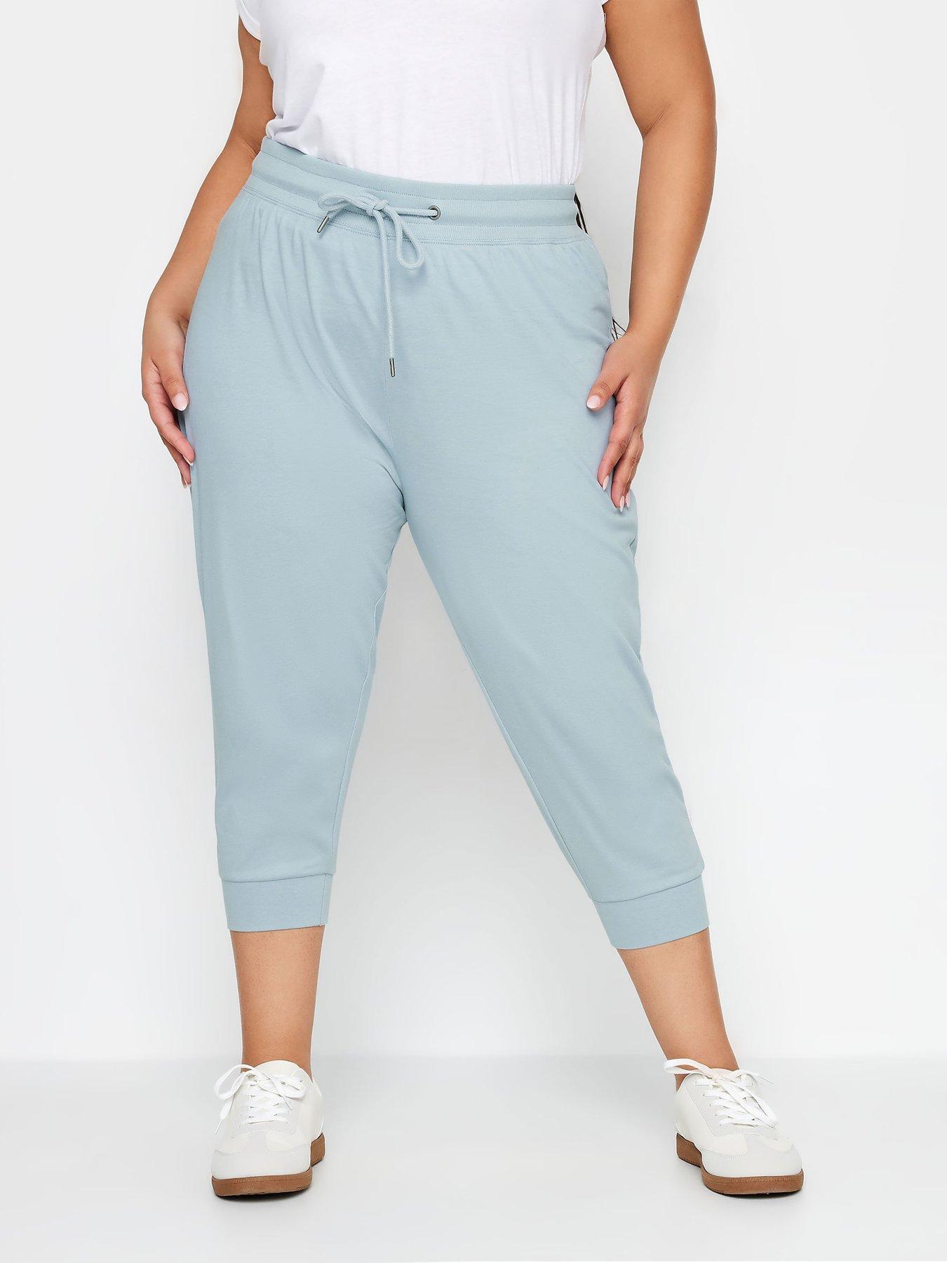 yours-curve-crop-jogger-blue