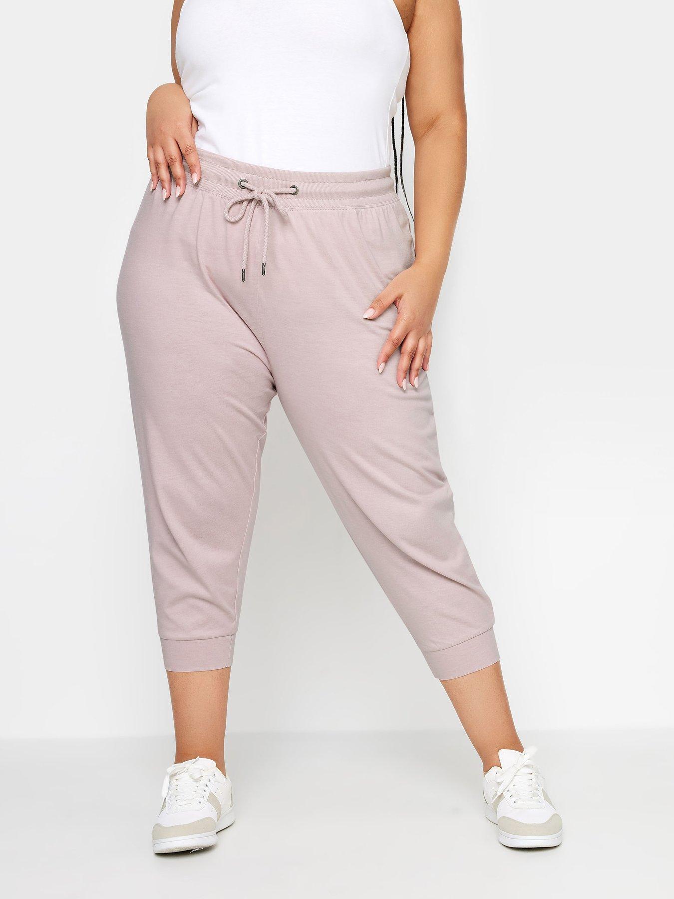 yours-curve-crop-jogger-dusty-pink