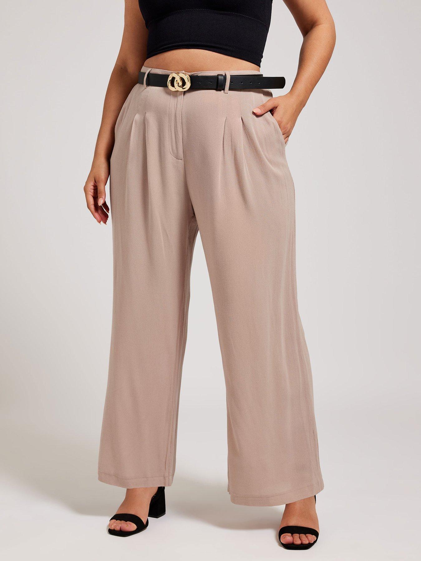 yours-curve-pleat-front-trouser-pink