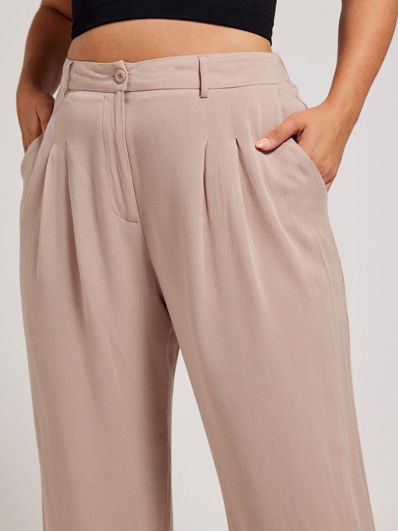 yours-curve-pleat-front-trouser-pinkoutfit