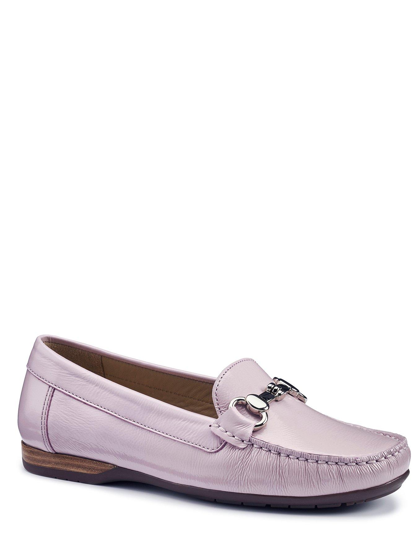 hotter-casuals-patent-standard-pearl-lilac-pastillFront