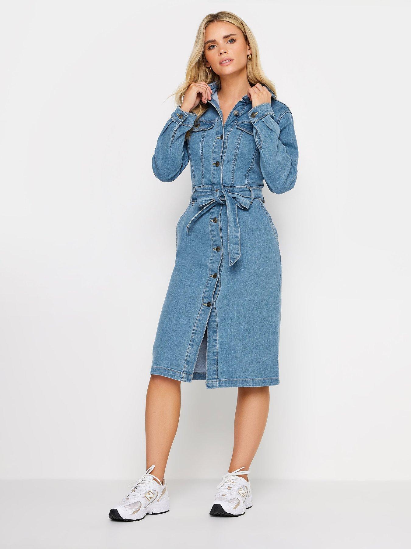 pixiegirl-petite-midi-denim-belted-dress-blueback