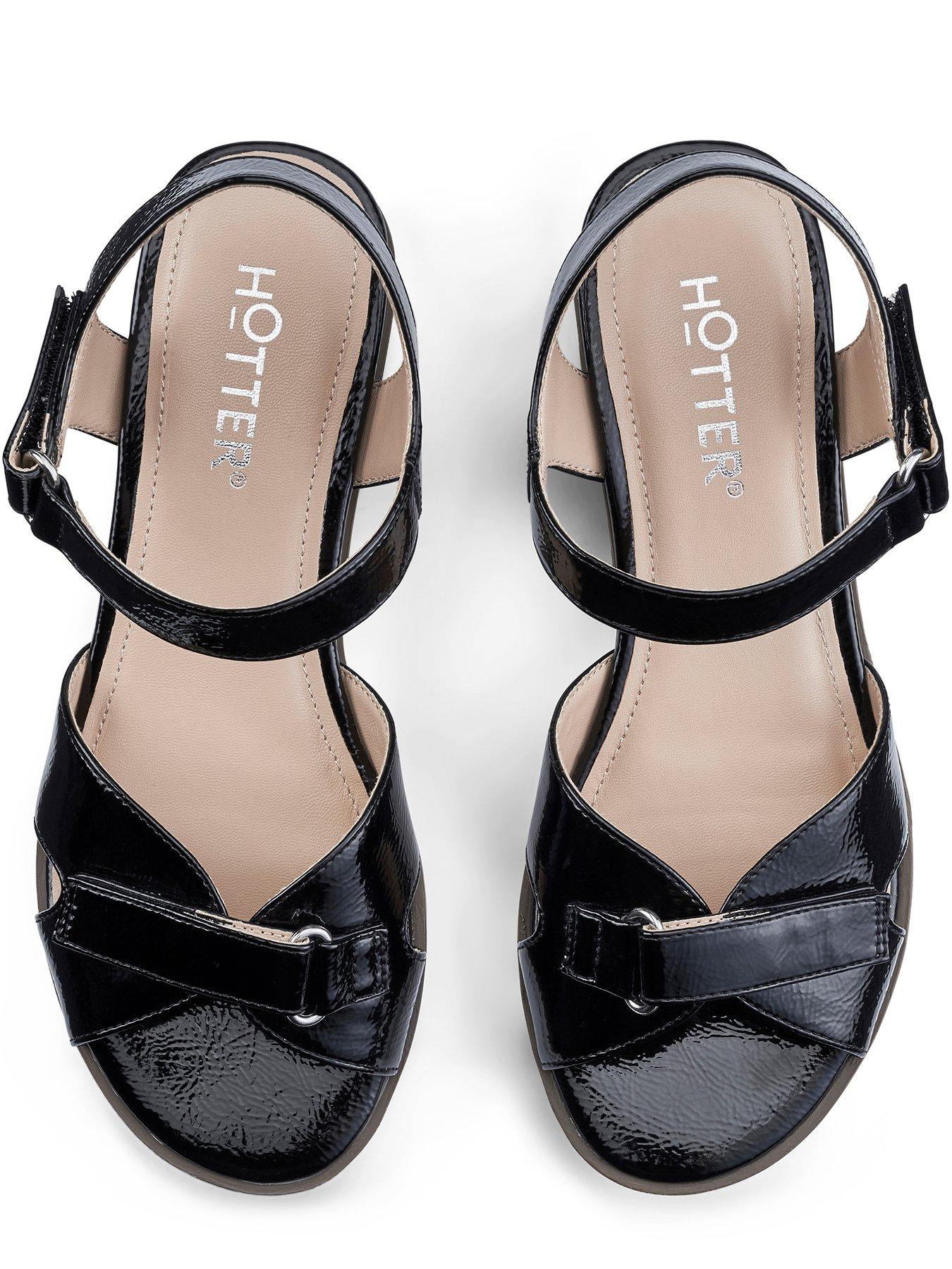 hotter-sandals-synthetic-patent-standard-syros-black-syoutfit