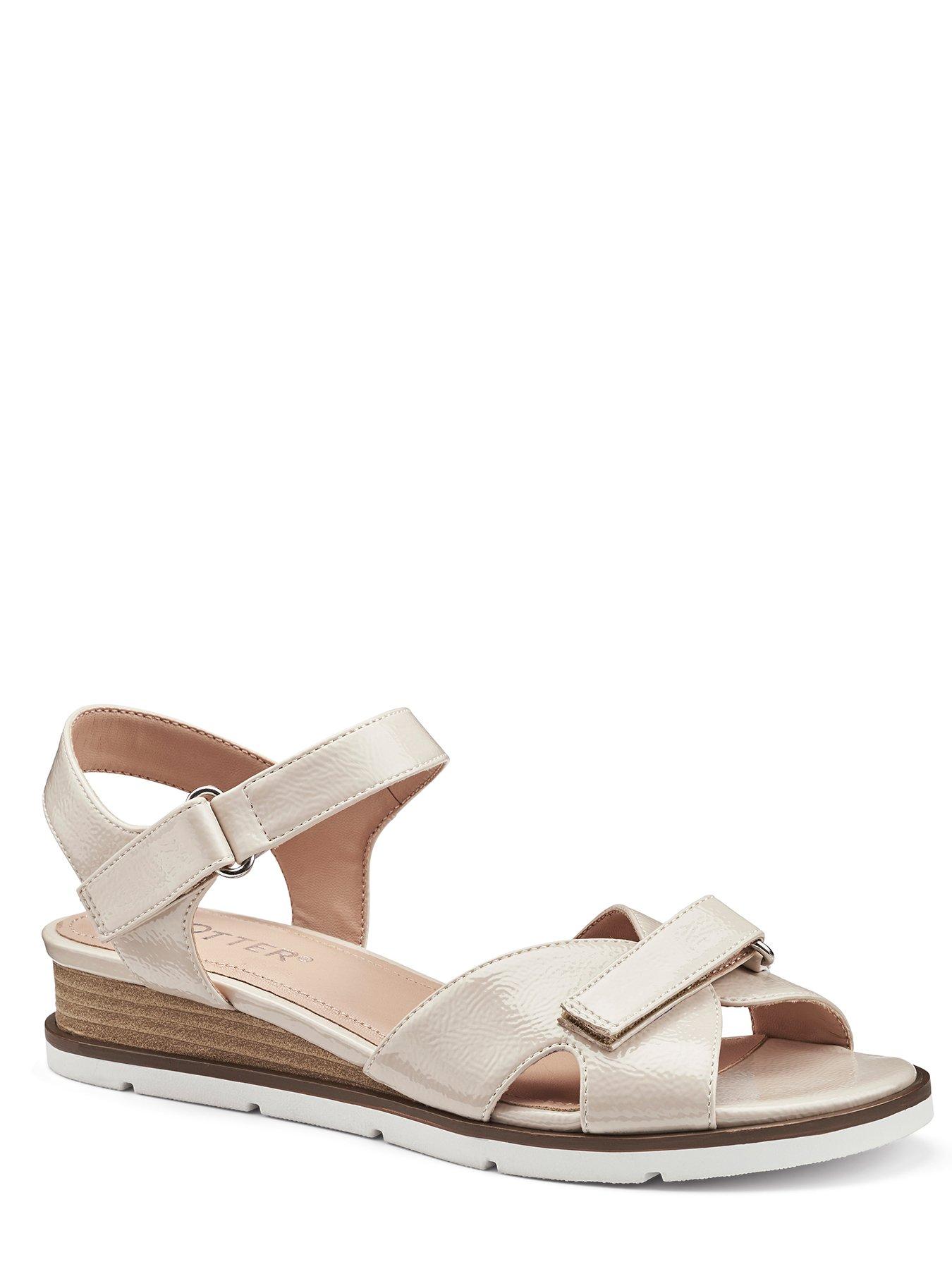 hotter-sandals-synthetic-patent-standard-syros-ivory-systillFront