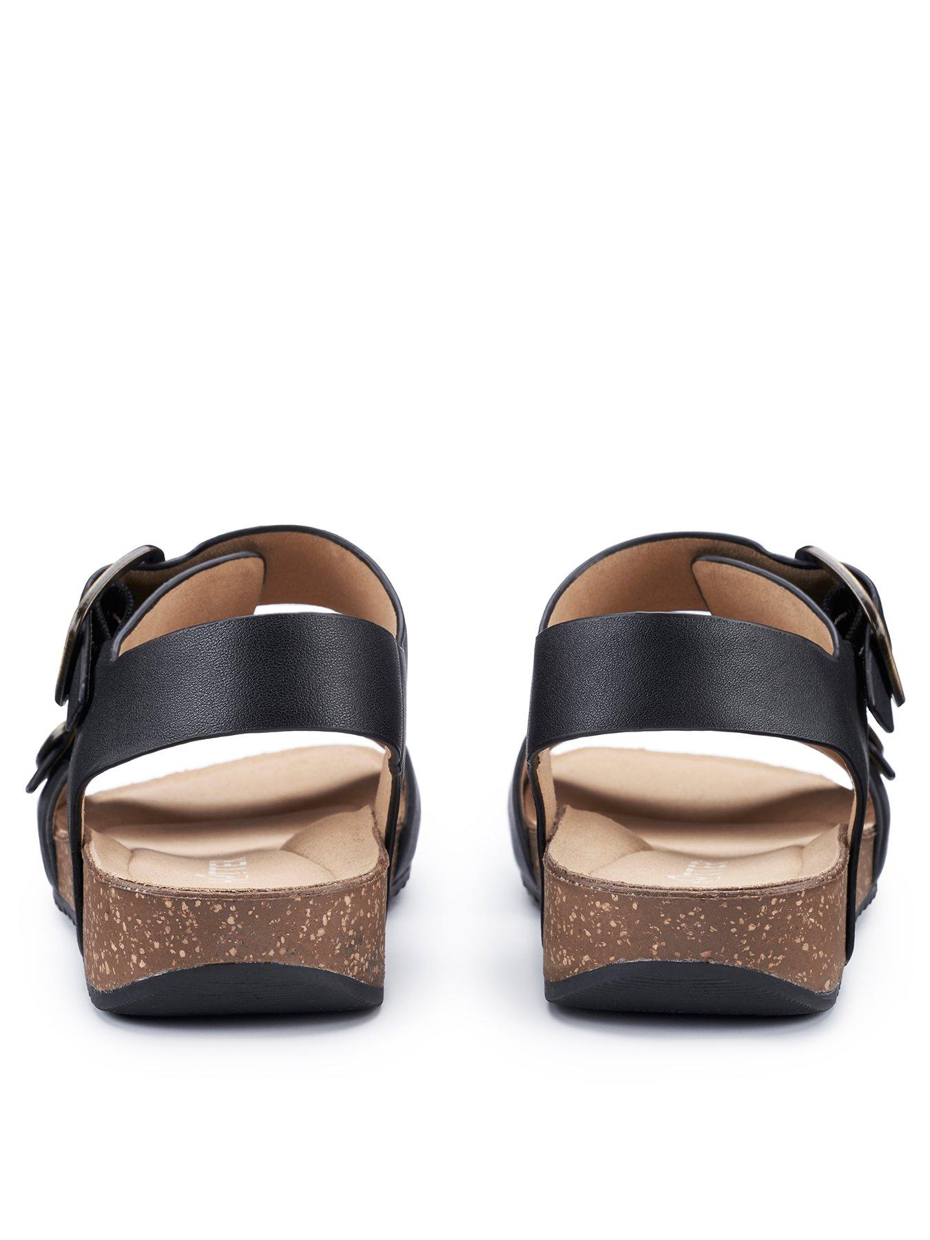 hotter-sandals-leather-standard-tourist-ii-black-leback