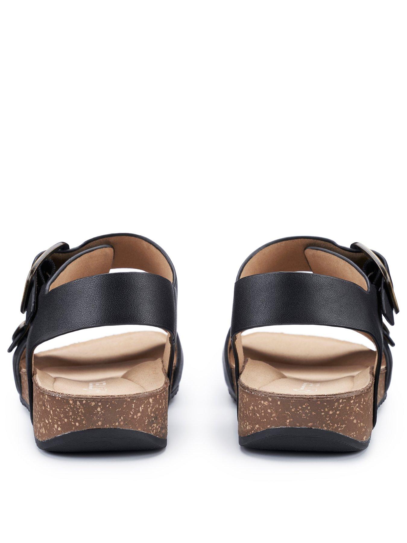 hotter-sandals-leather-wide-tourist-ii-wide-black-leback