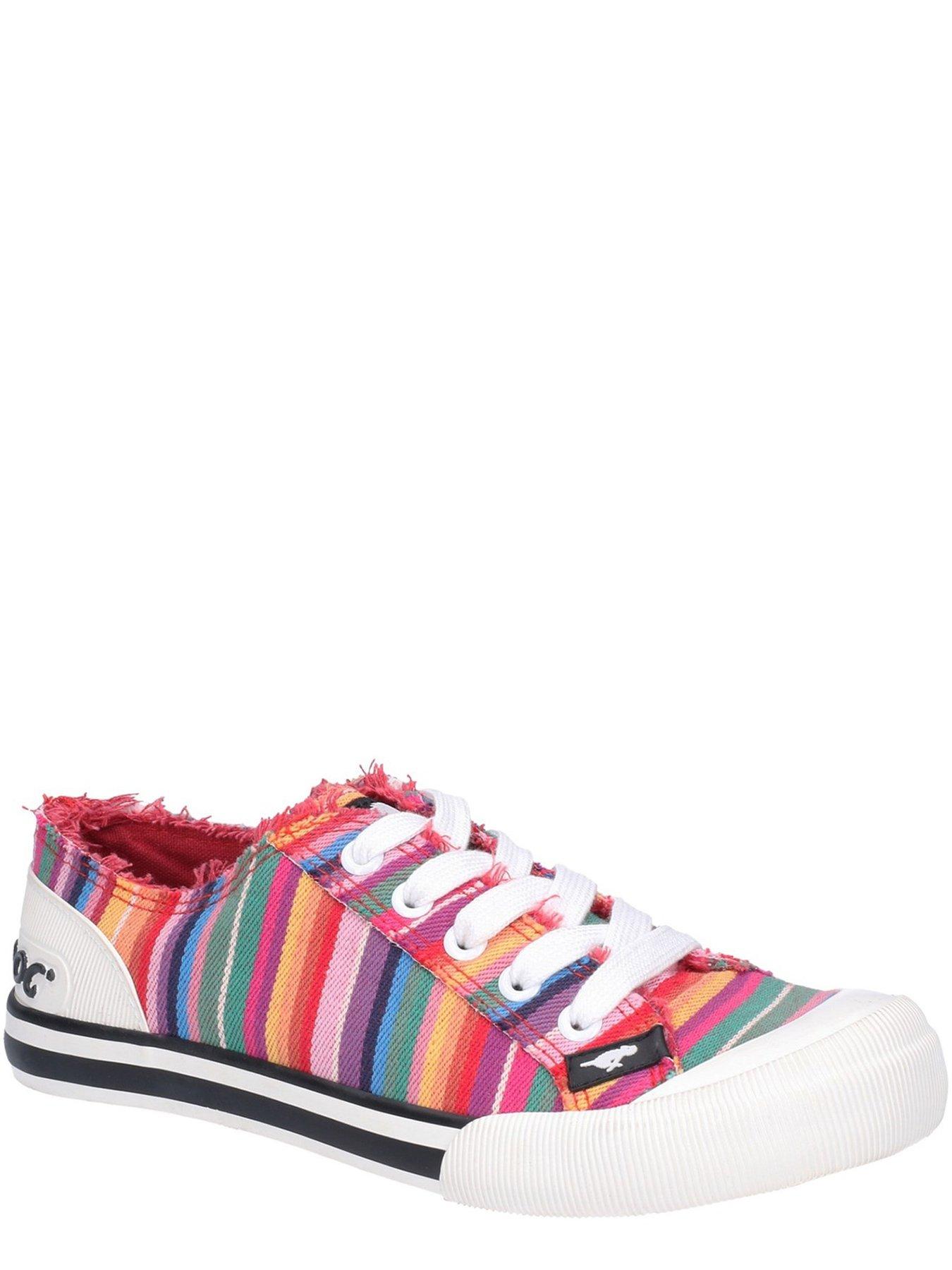 rocket-dog-rocket-dog-jazzin-eden-rainbow-stripe-plimsolls-red-multistillFront