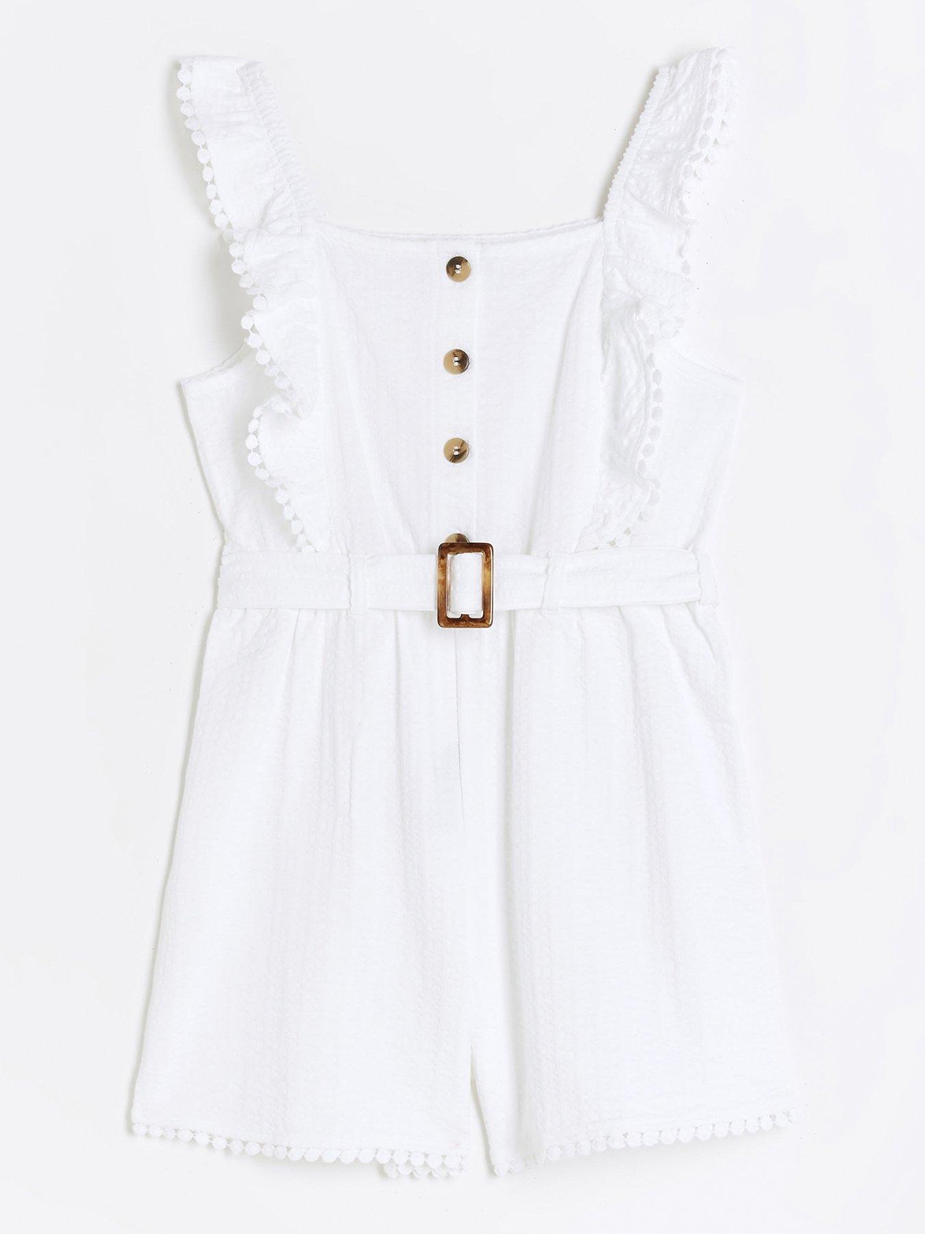 river-island-girls-textured-belted-playsuit-whitefront