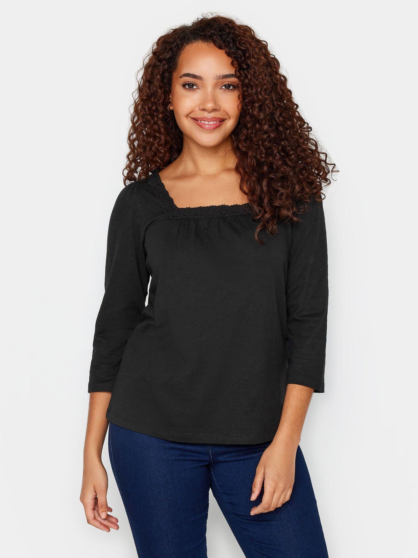 mco-black-square-neck-lace-cotton-topfront