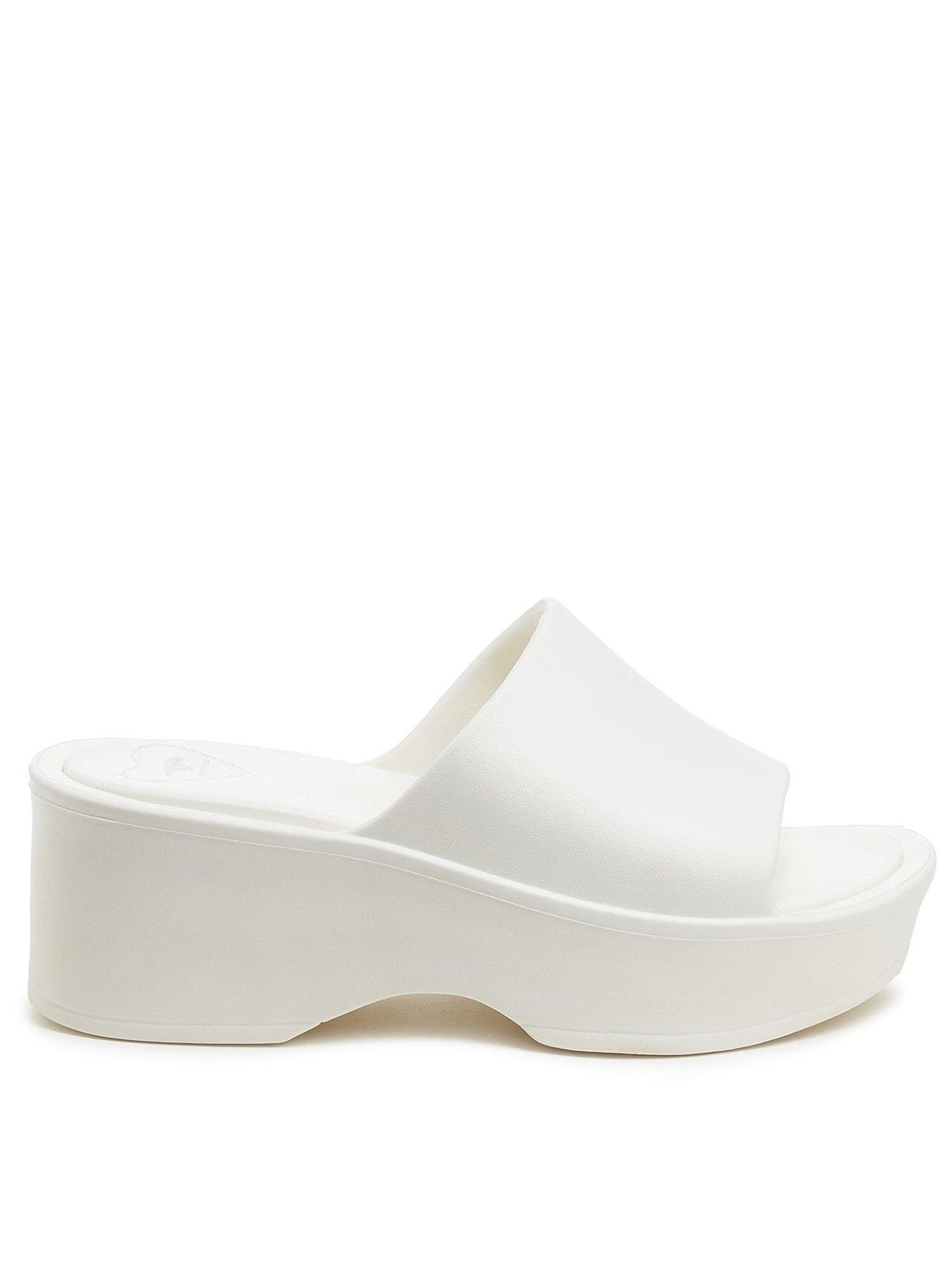 Image of Rocket Dog Rocket Dog Petal EVA Wedged Sliders - Off White