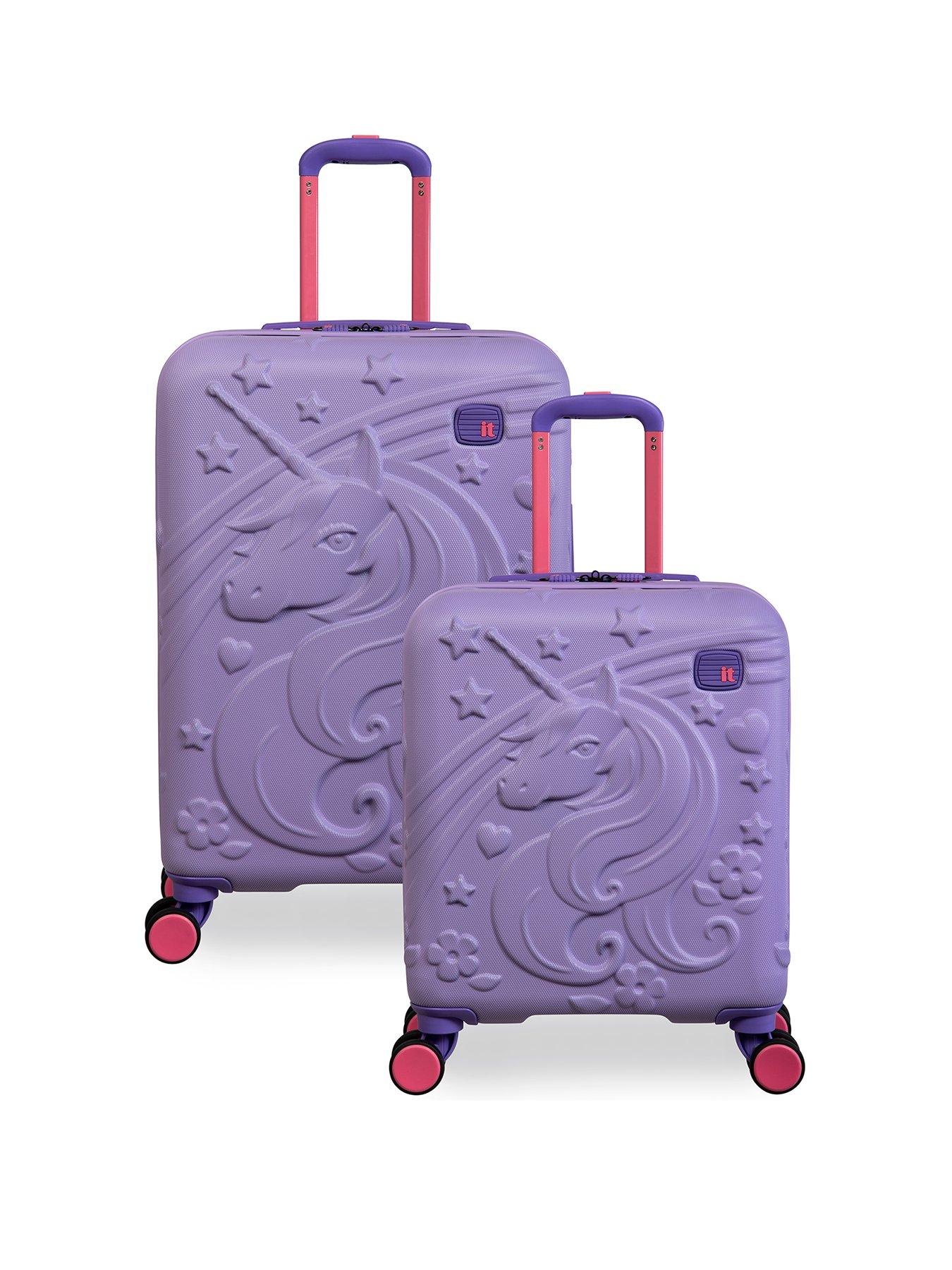 it Luggage Mystical Kiddies 2pc Suitcase Set Lavender Very Ireland