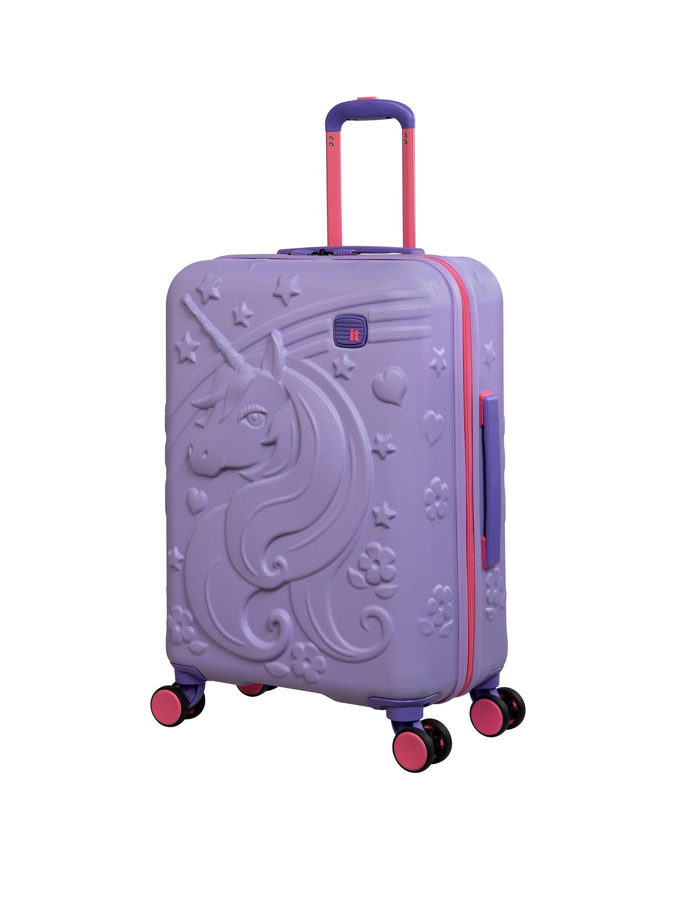 Image 2 of 6 of it Luggage Mystical Kiddies Cabin Suitcase - Lavender