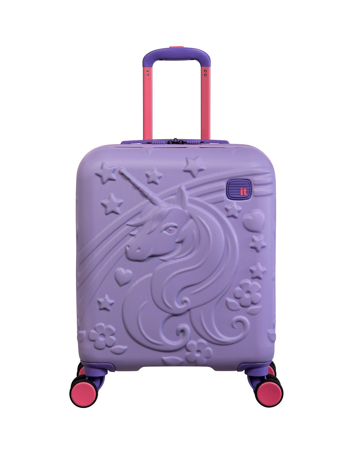 undefined Mystical Kiddies Underseat Suitcase - Lavender