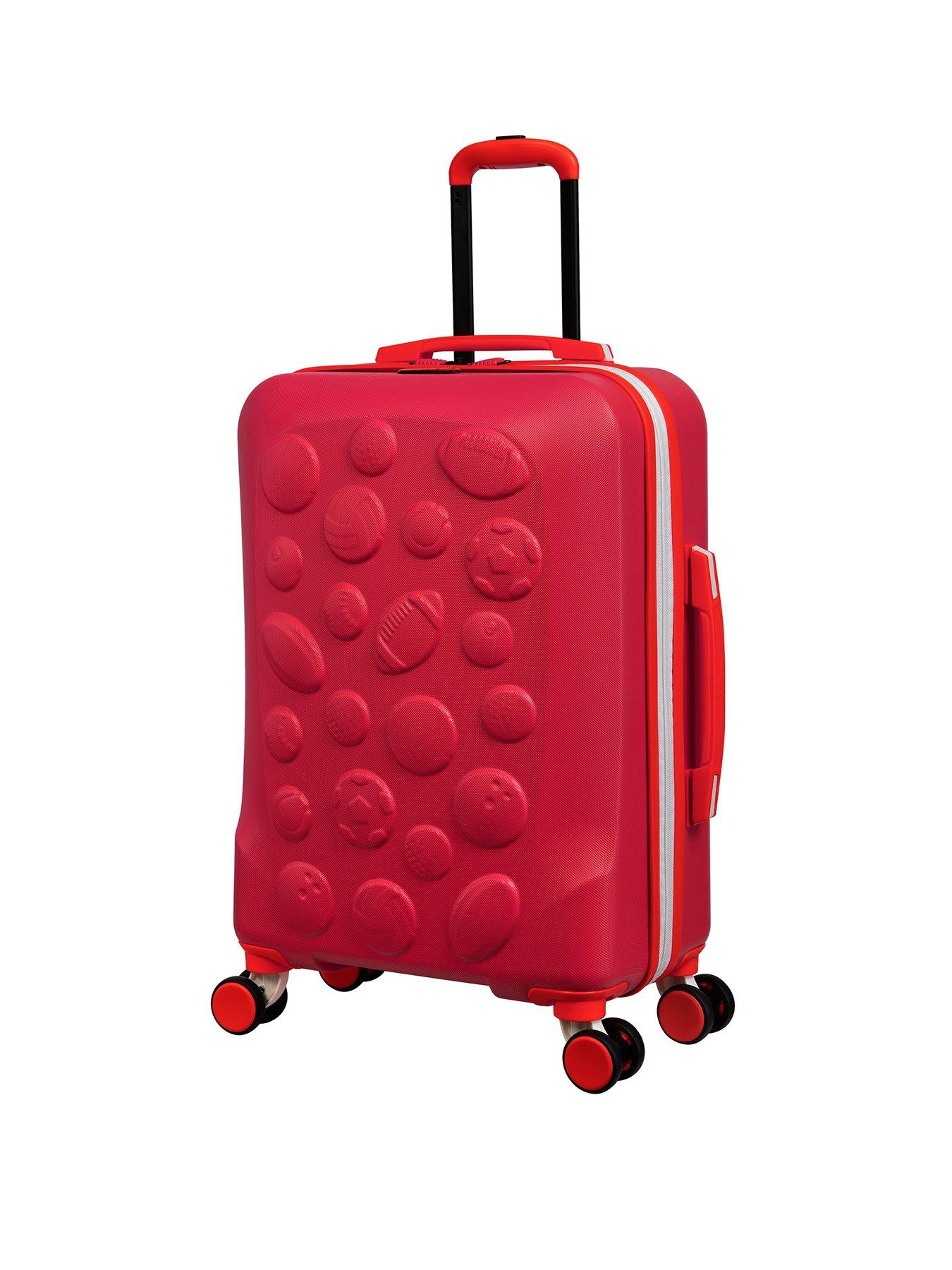 it-luggage-half-time-poppy-kiddies-2pc-suitcase-set-rednbspstillFront