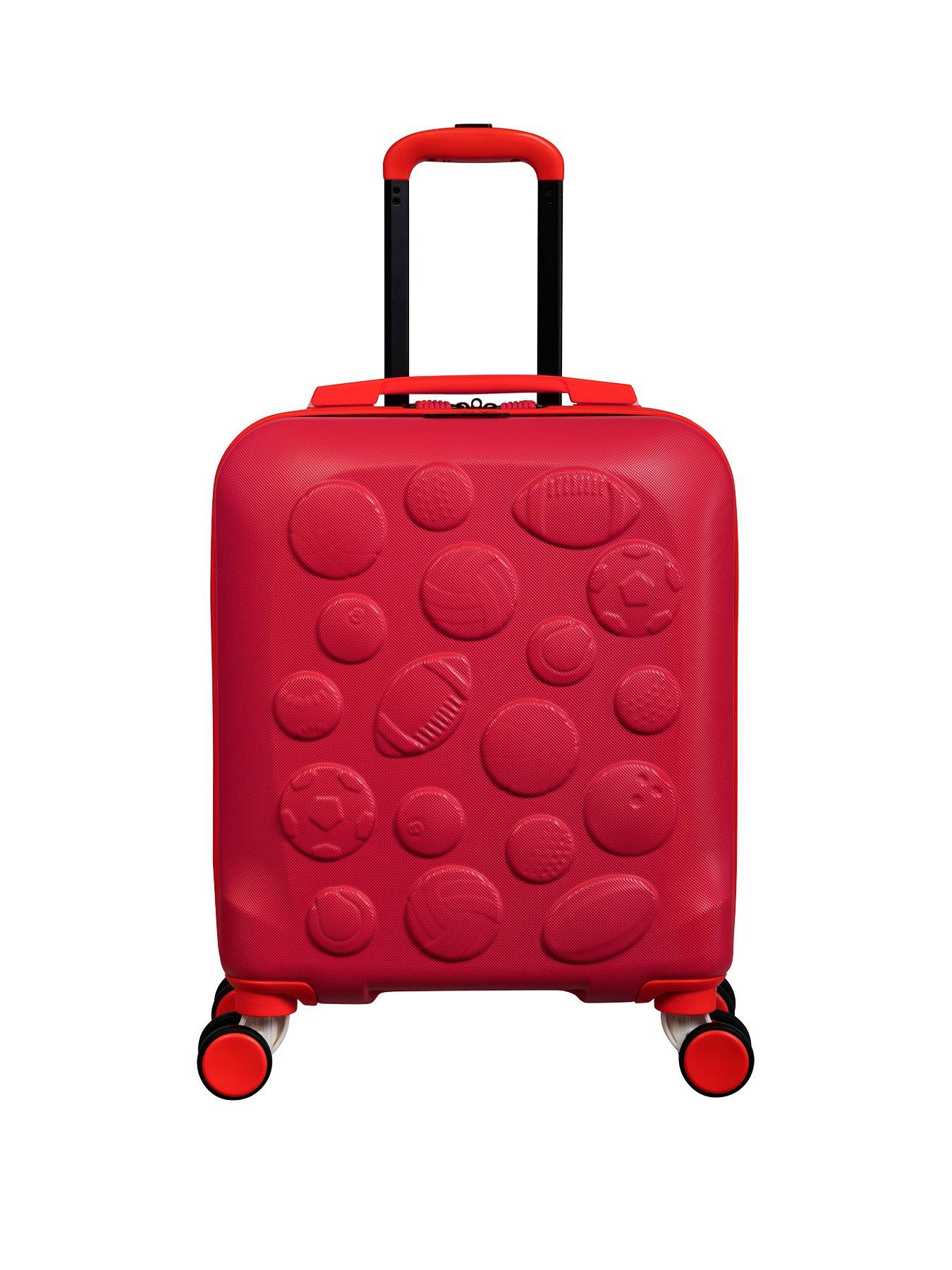 it-luggage-half-time-poppy-kiddies-underseat-suitcase-redstillFront