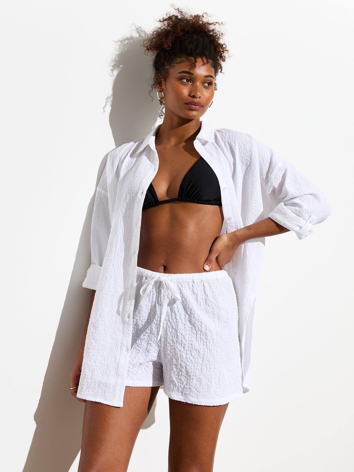 new-look-white-textured-beach-shortsoutfit