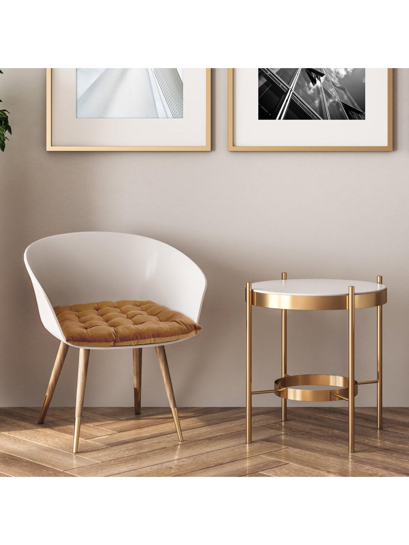 The Very Collection Velvet Seat Pad Pair