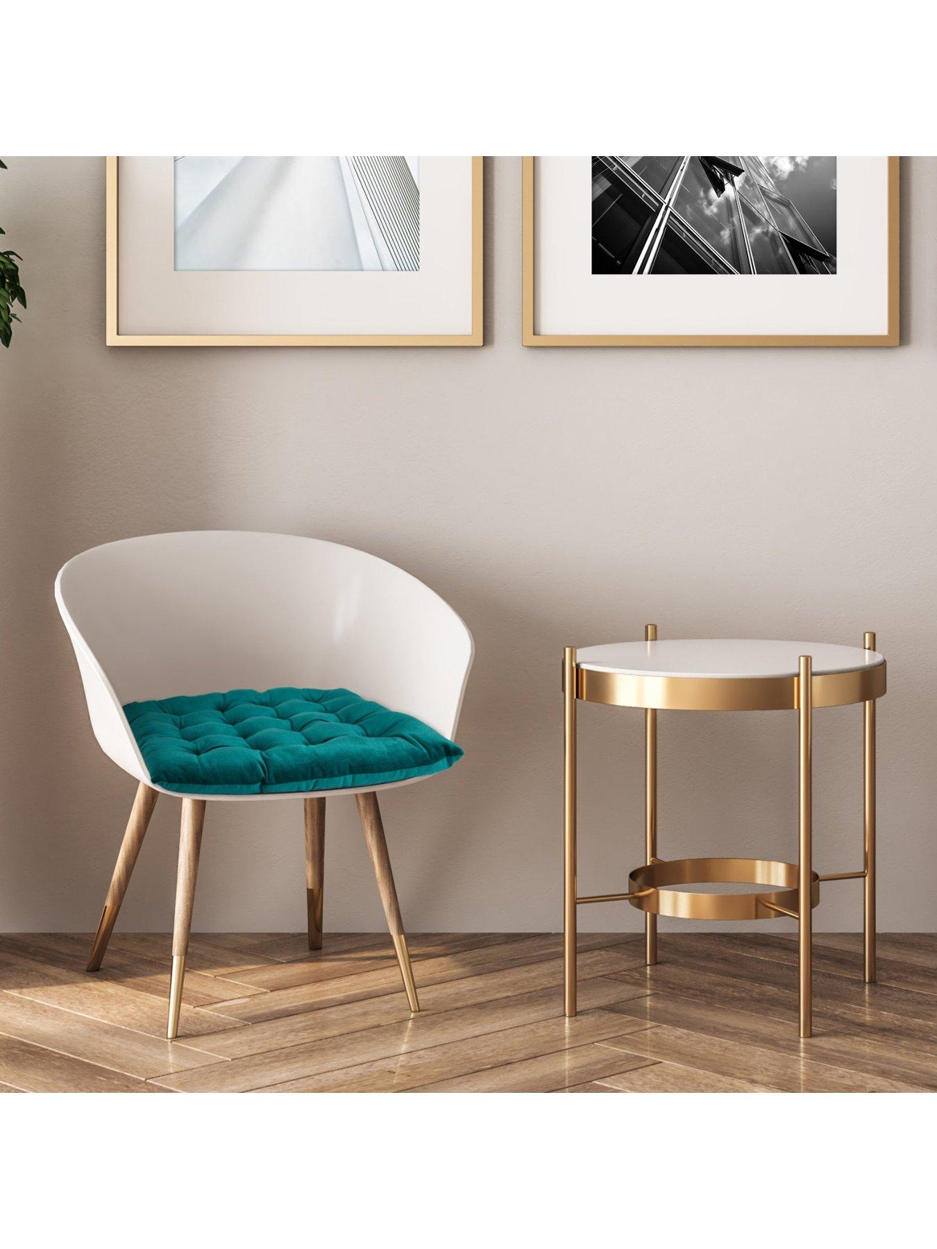 The Very Collection Velvet Seat Pad Pair