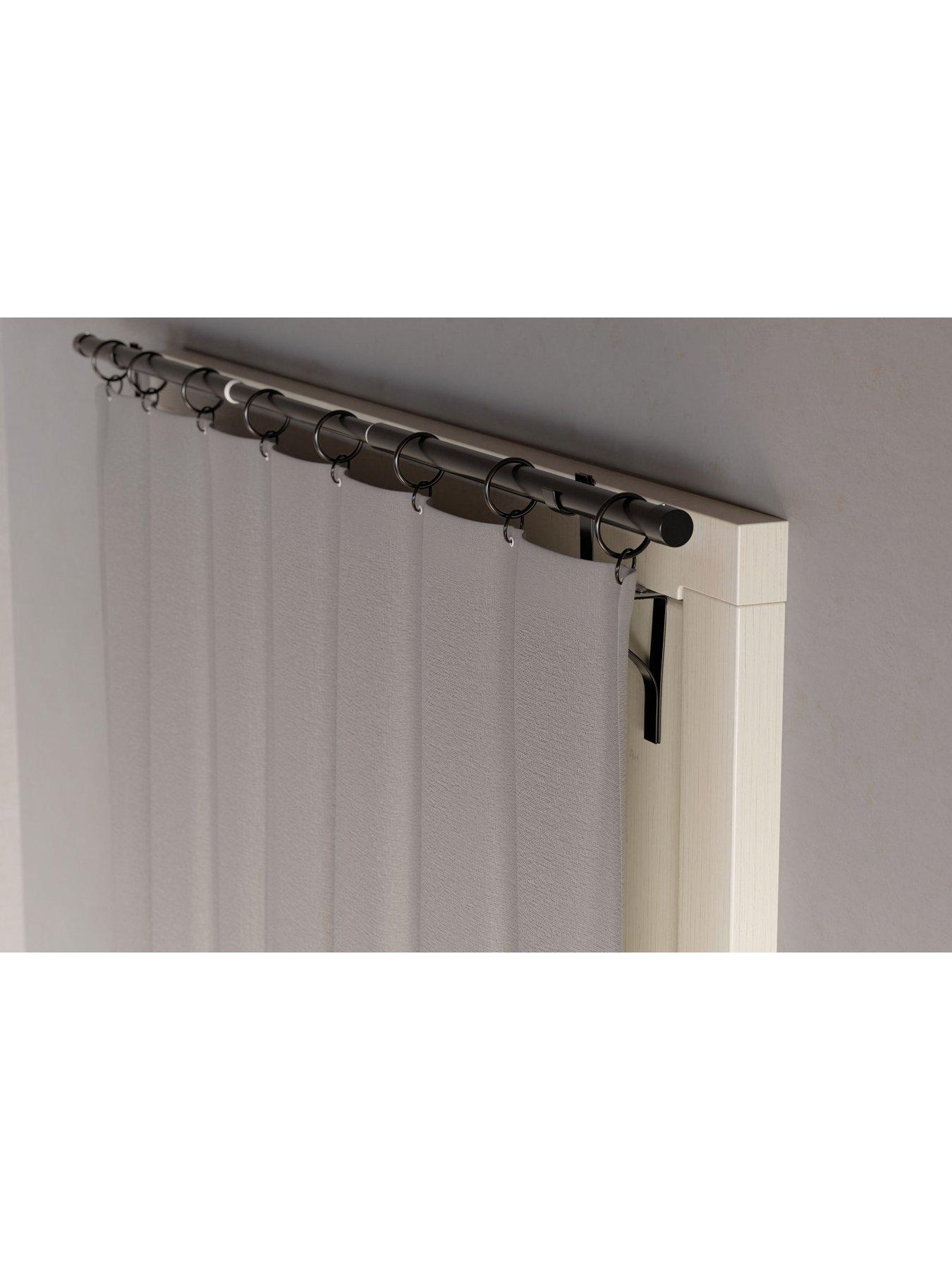 Image 2 of 6 of The Very Collection Extendable No-Drill Over Door Extendable Curtain Pole