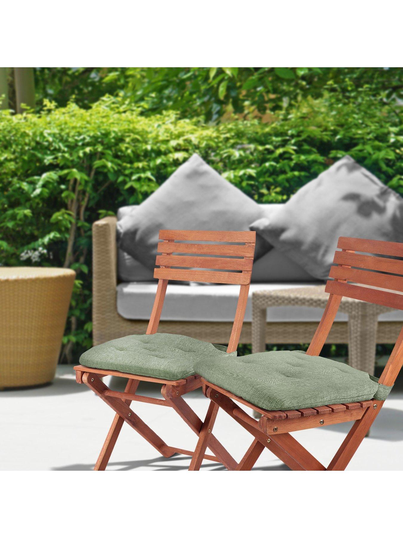 undefined Indoor/Outdoor Seat Pad Pair