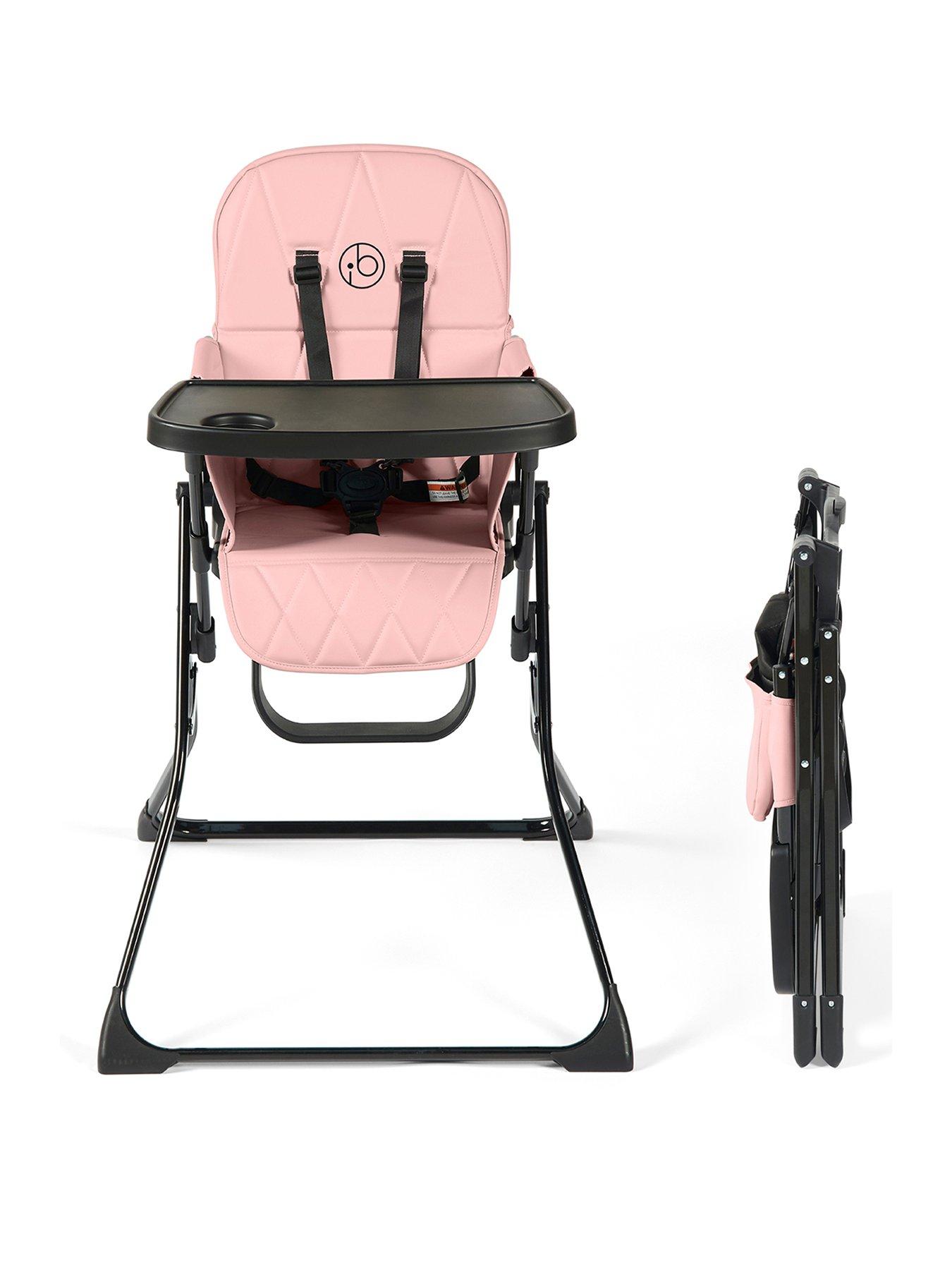 ickle-bubba-flip-magic-fold-highchair-blush-pinkstillFront