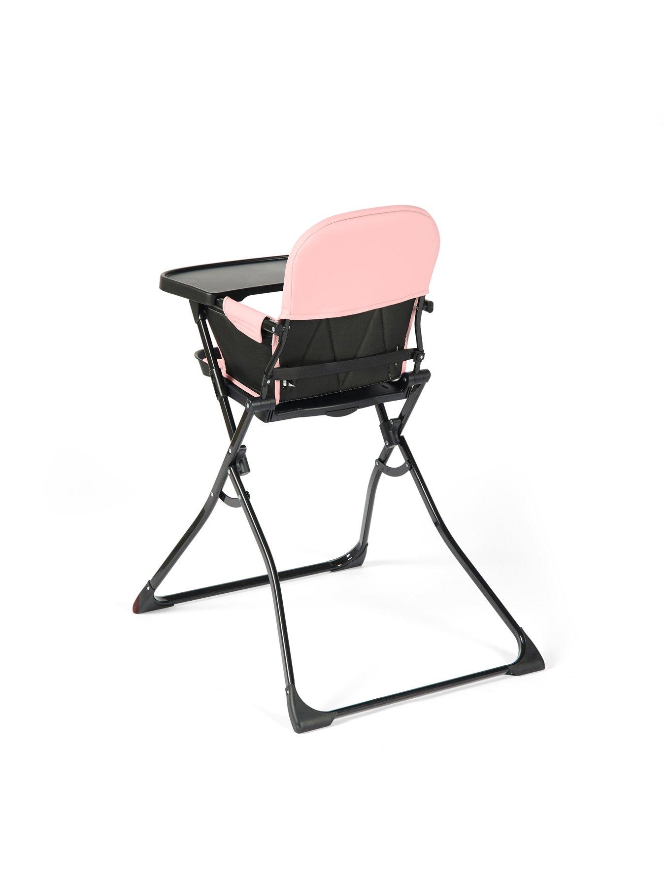 ickle-bubba-flip-magic-fold-highchair-blush-pinkdetail