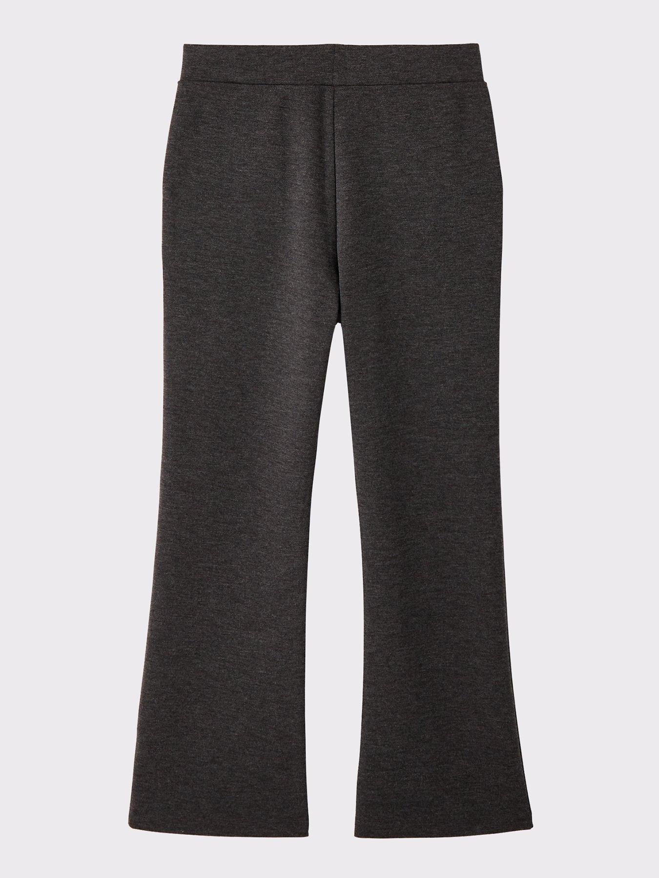 Image 3 of 7 of Everyday Girls 2 Pack Jersey Kick Flare Trouser - Grey