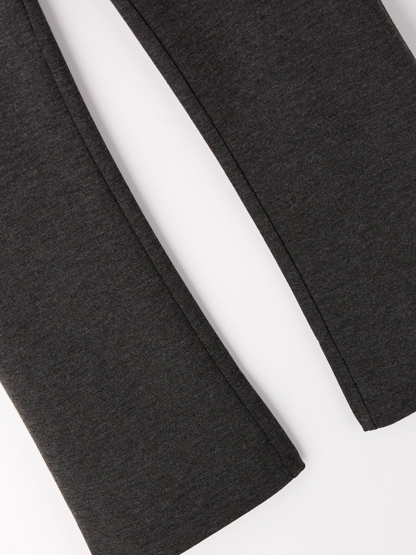 Image 6 of 7 of Everyday Girls 2 Pack Jersey Kick Flare Trouser - Grey