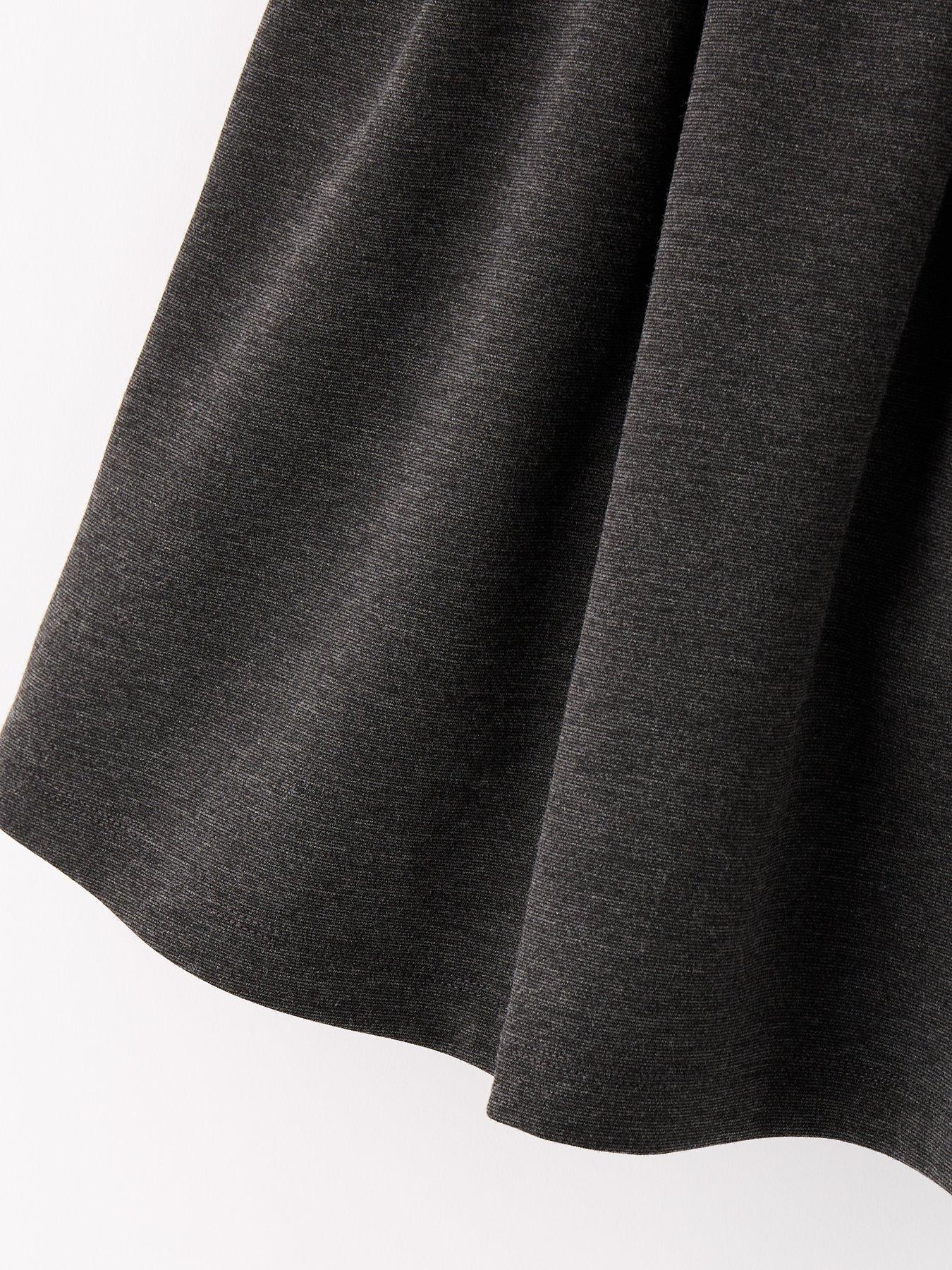 Image 6 of 7 of Everyday Girls 2 Pack Pleated Jersey Skirts - Grey