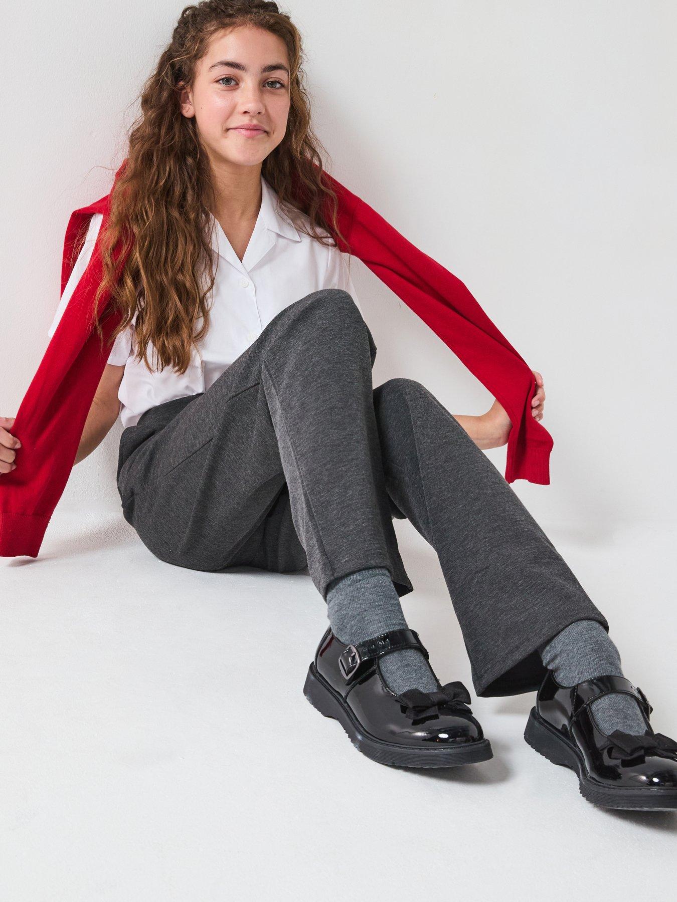 The Very Collection Girls 2 Pack Jersey Trouser - Grey