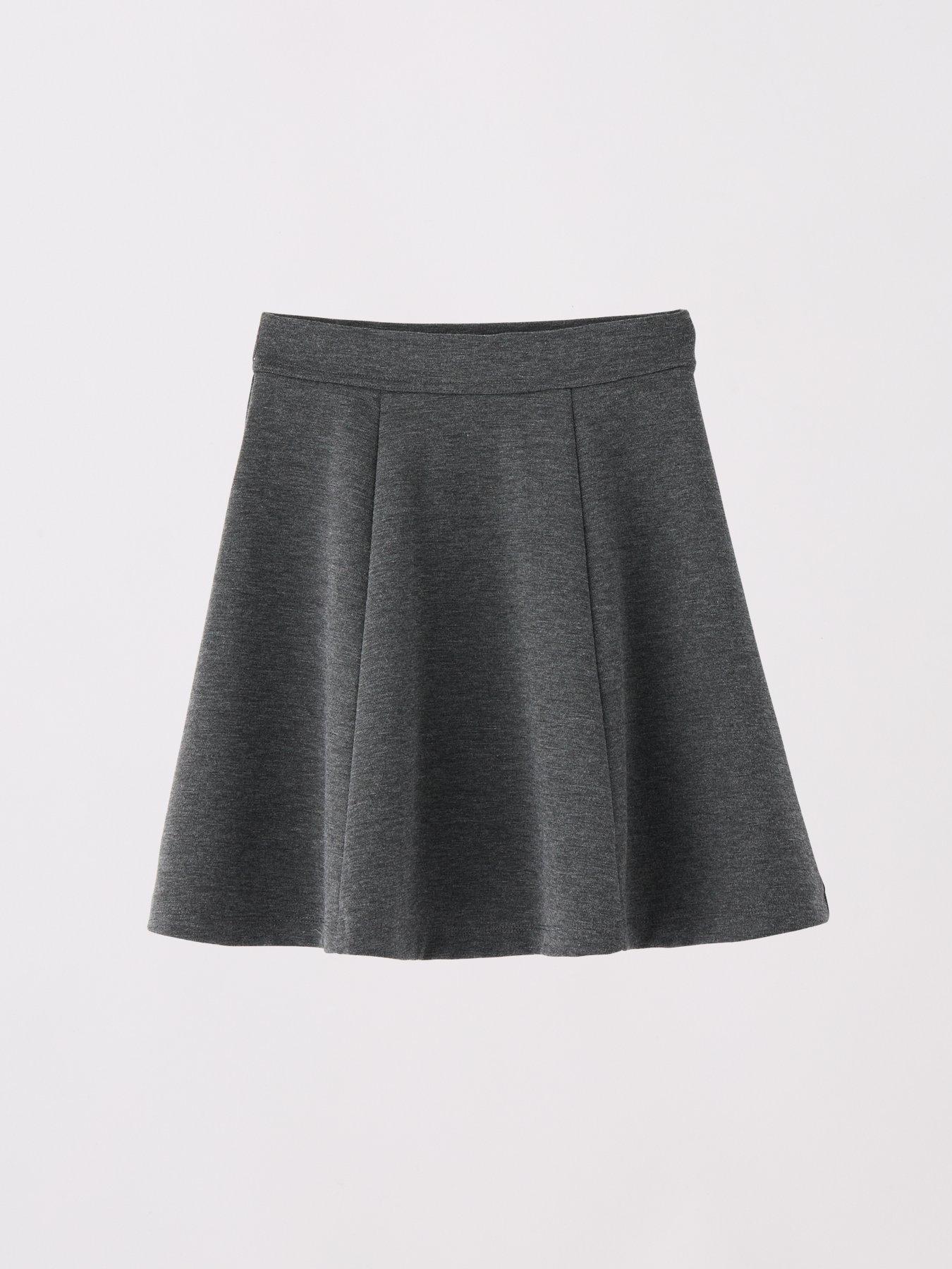 Image 4 of 7 of Everyday Girls 2 Pack Jersey Skater Skirts - Grey