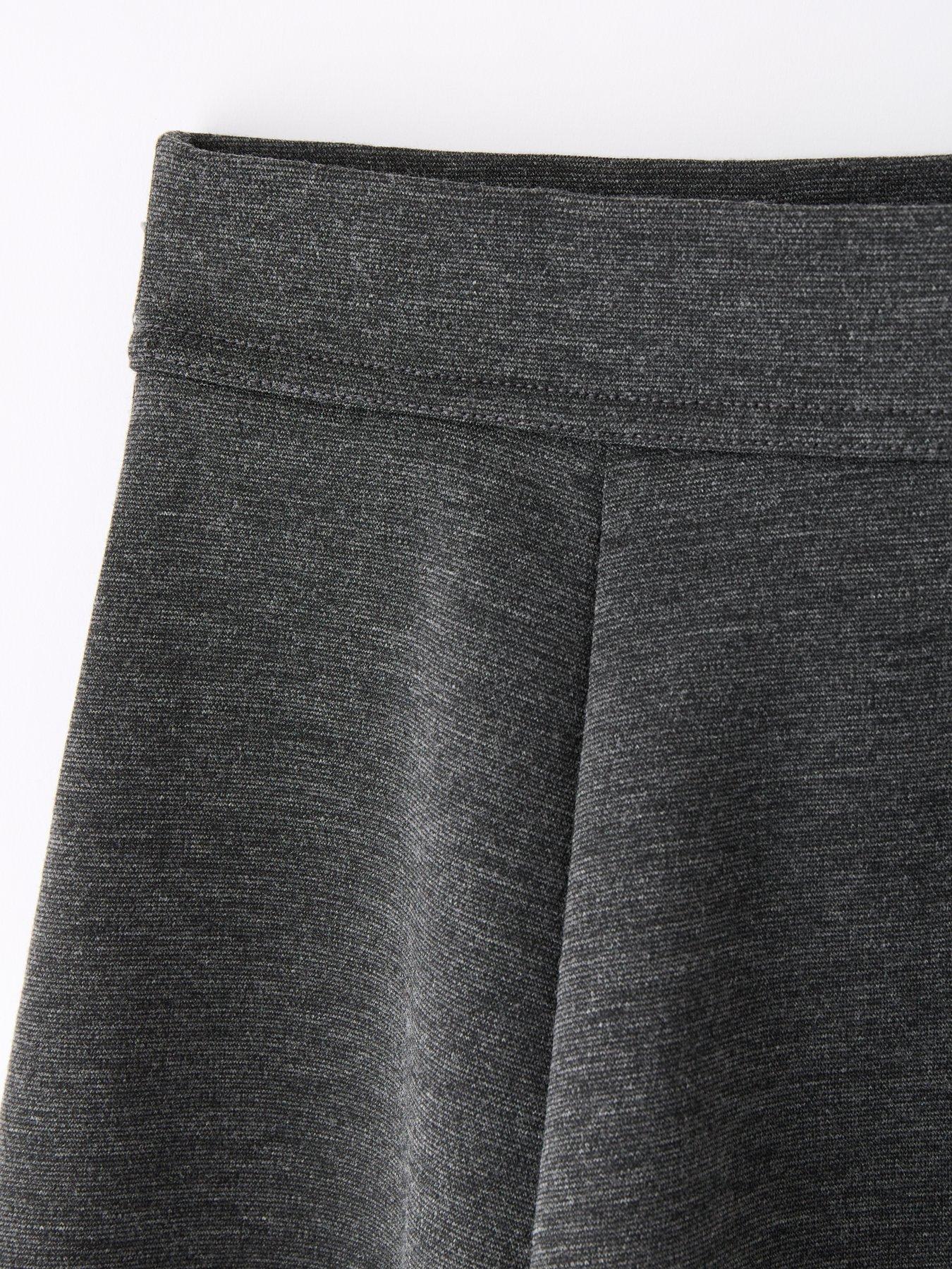 Image 5 of 7 of Everyday Girls 2 Pack Jersey Skater Skirts - Grey
