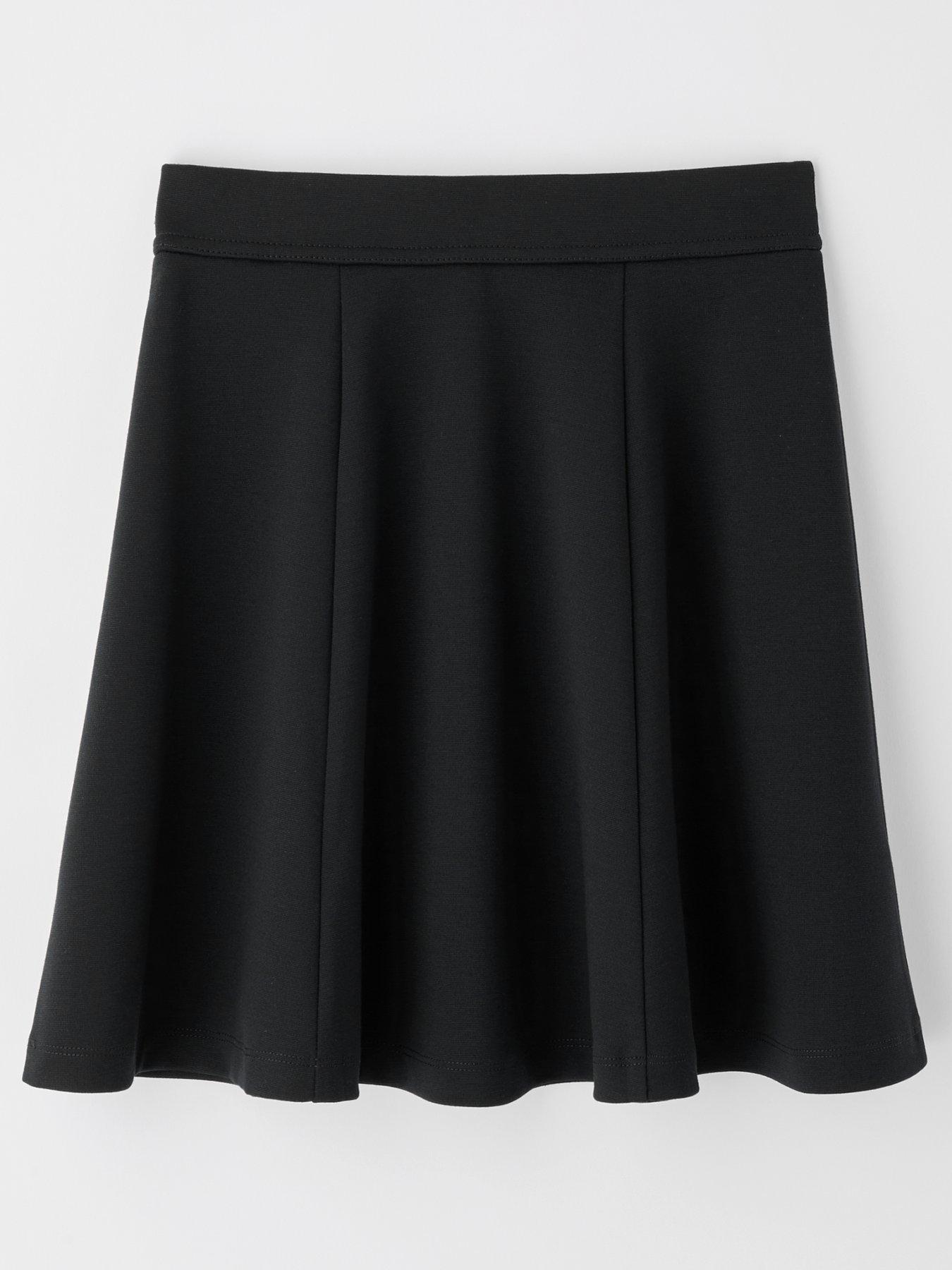 Image 3 of 7 of Everyday Girls 2 Pack Jersey Skater Skirts - Black