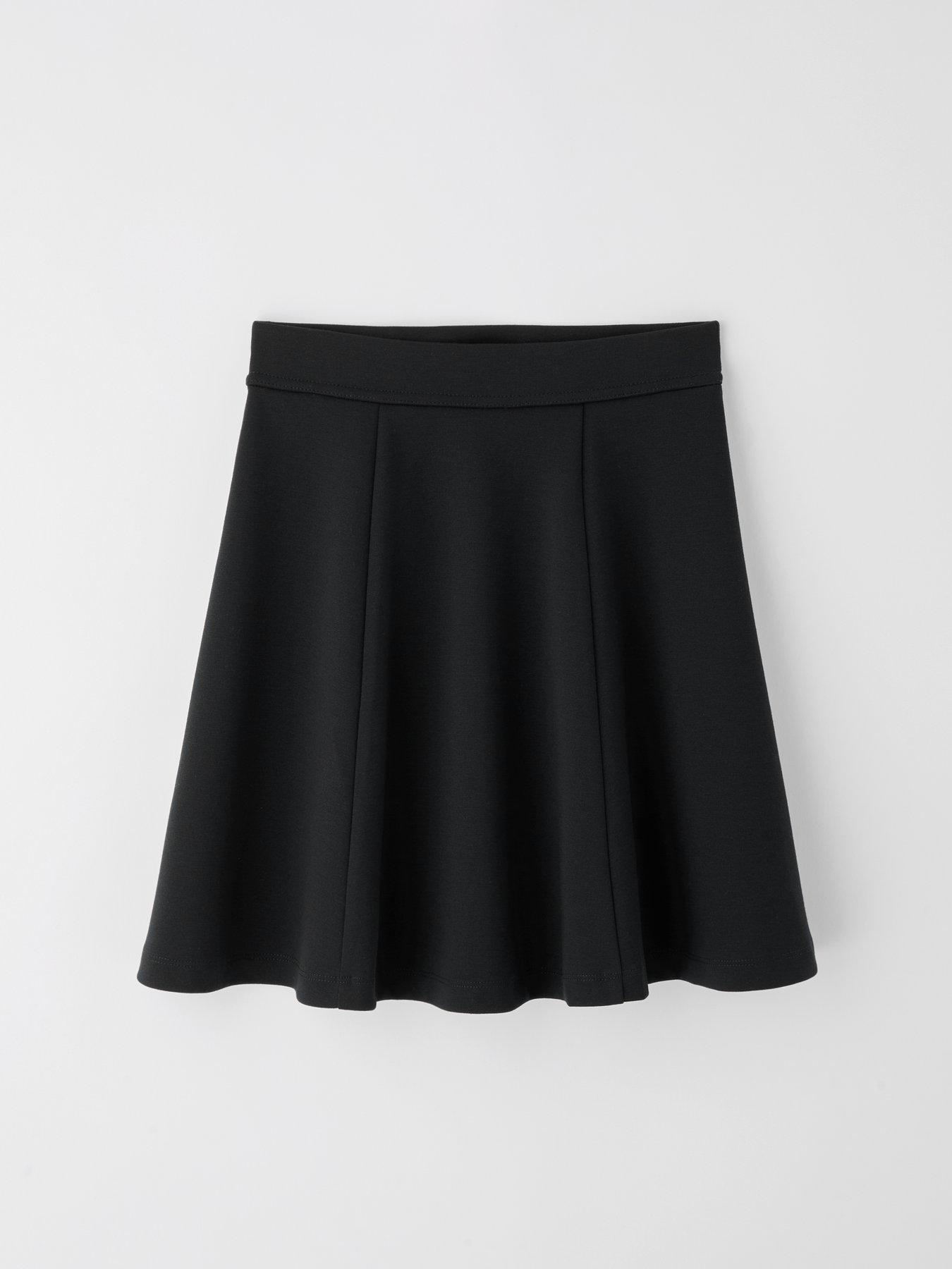Image 4 of 7 of Everyday Girls 2 Pack Jersey Skater Skirts - Black