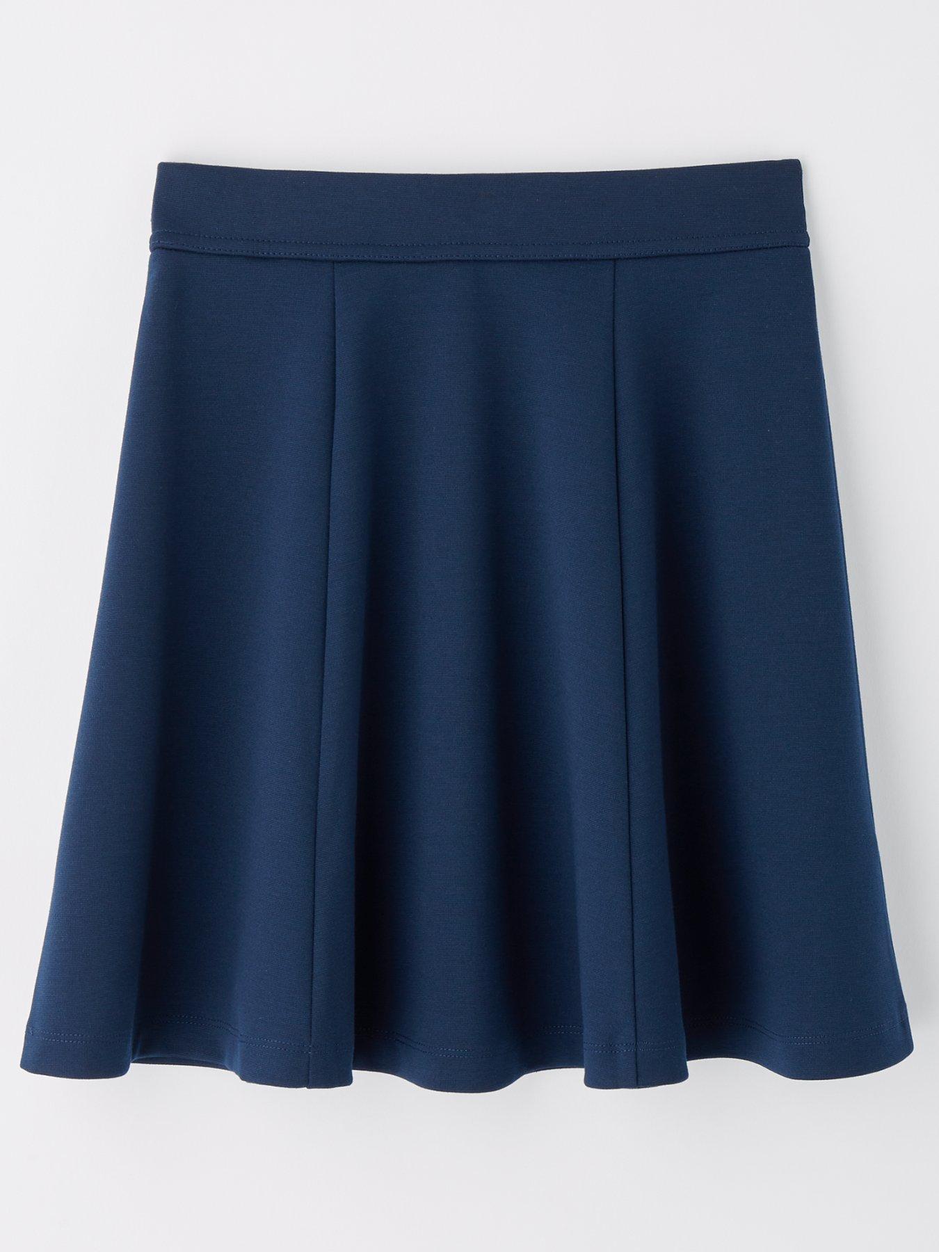 Image 3 of 7 of Everyday Girls 2 Pack Jersey Skater Skirts - Navy