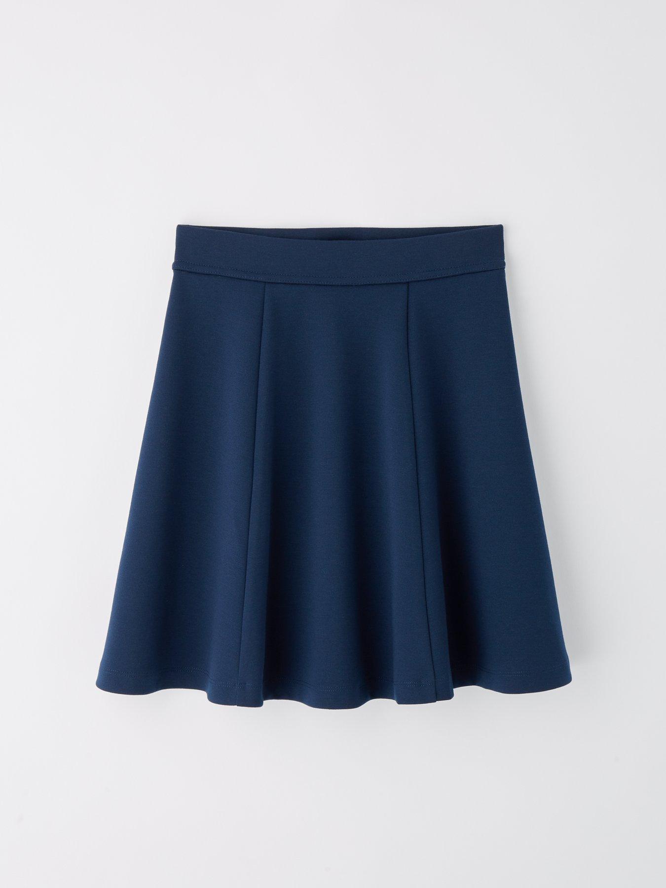 Image 4 of 7 of Everyday Girls 2 Pack Jersey Skater Skirts - Navy