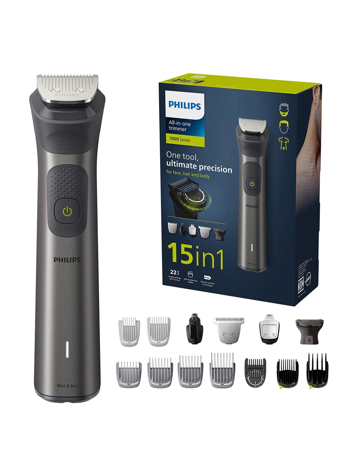 undefined Philips Series 7000 15-in-1 Multi Grooming Trimmer for Face, Head, and Body MG7940/15
