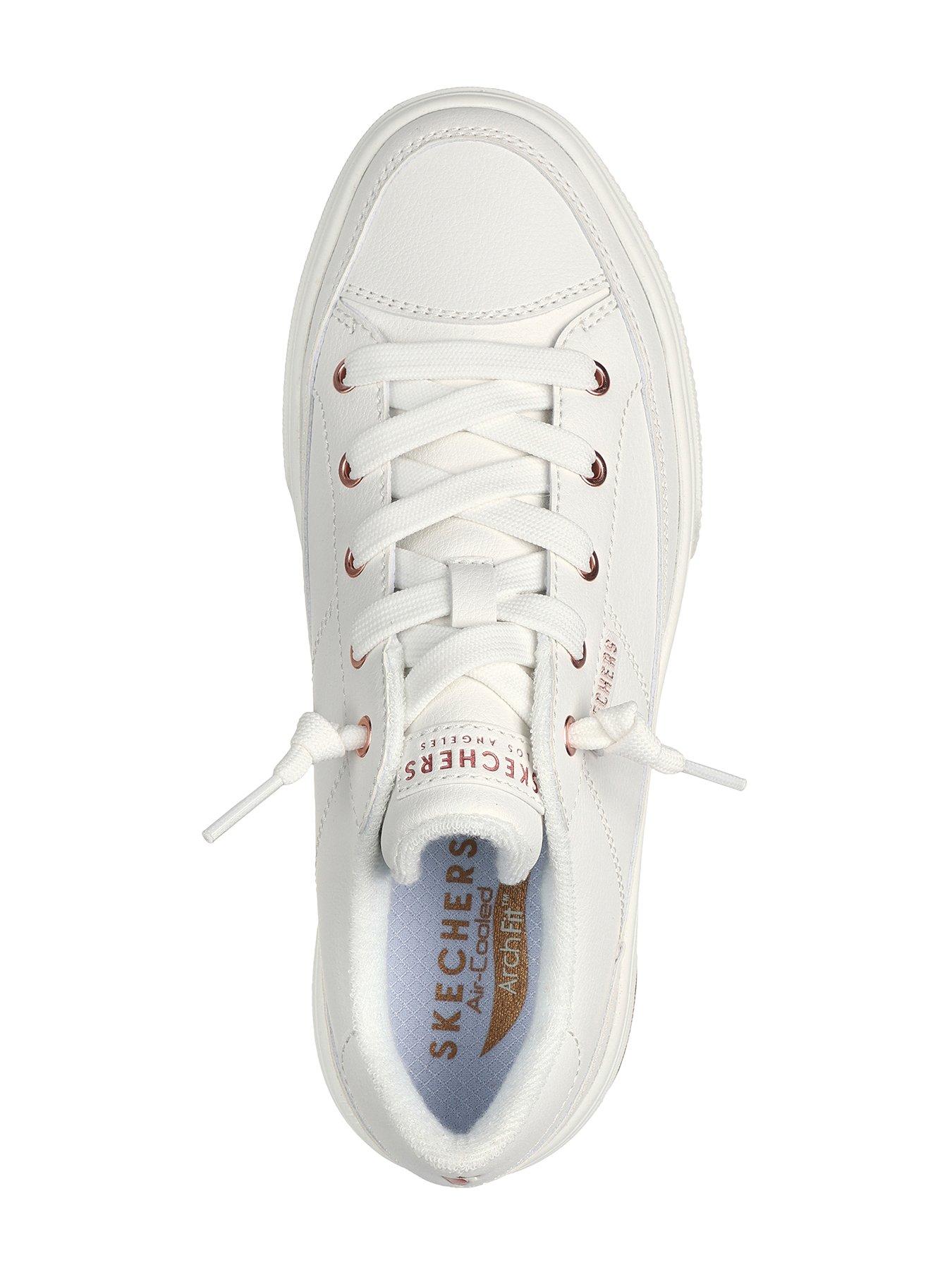 skechers-duraleather-laced-slip-on-archfit-arcade-fashion-sneaker-whiteoutfit