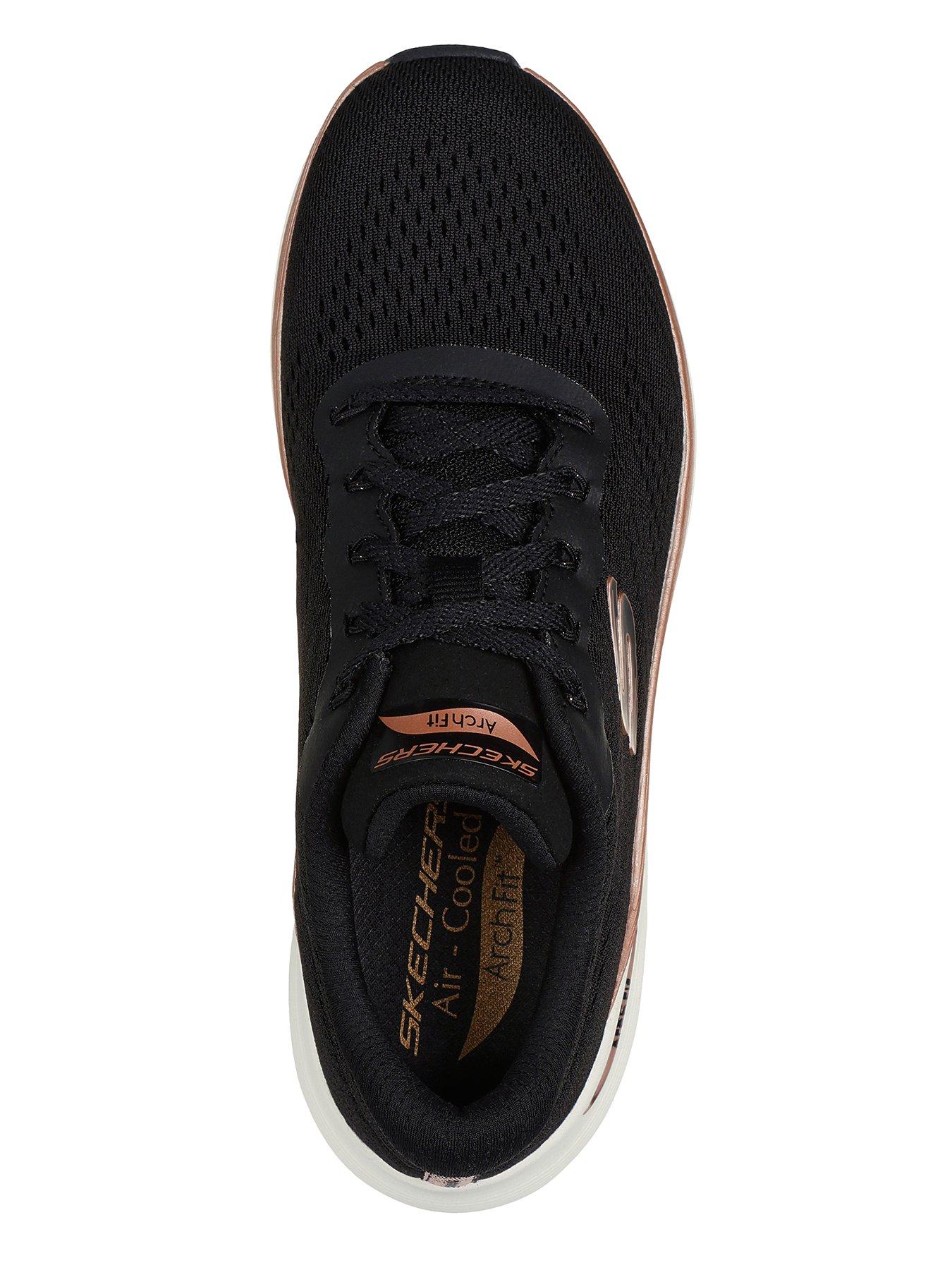 skechers-arch-fit-engineered-mesh-lace-up-w-air-cooled-mf-blackoutfit