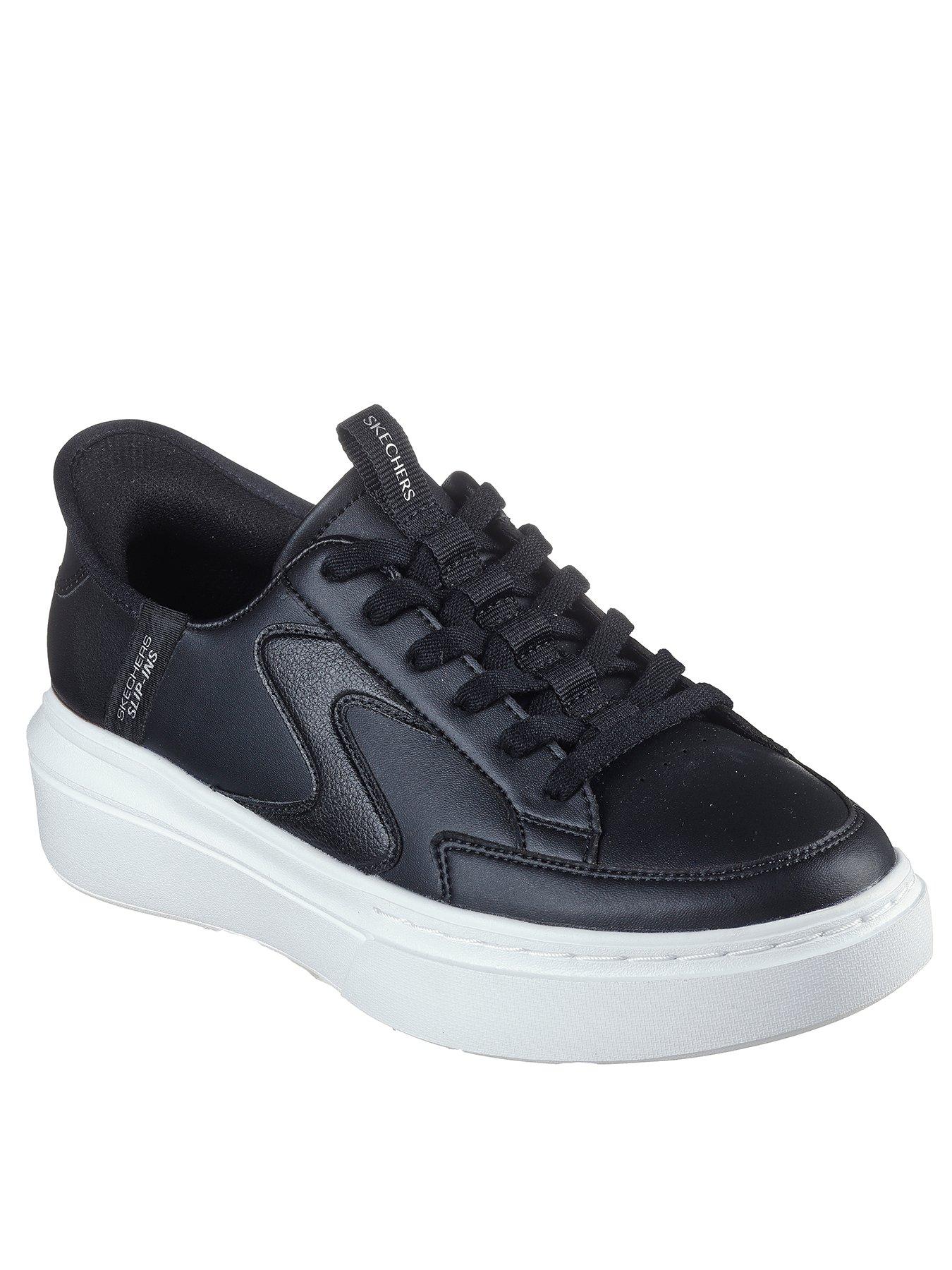 skechers-duraleather-lace-up-slip-ins-wair-cooled-mfstillFront